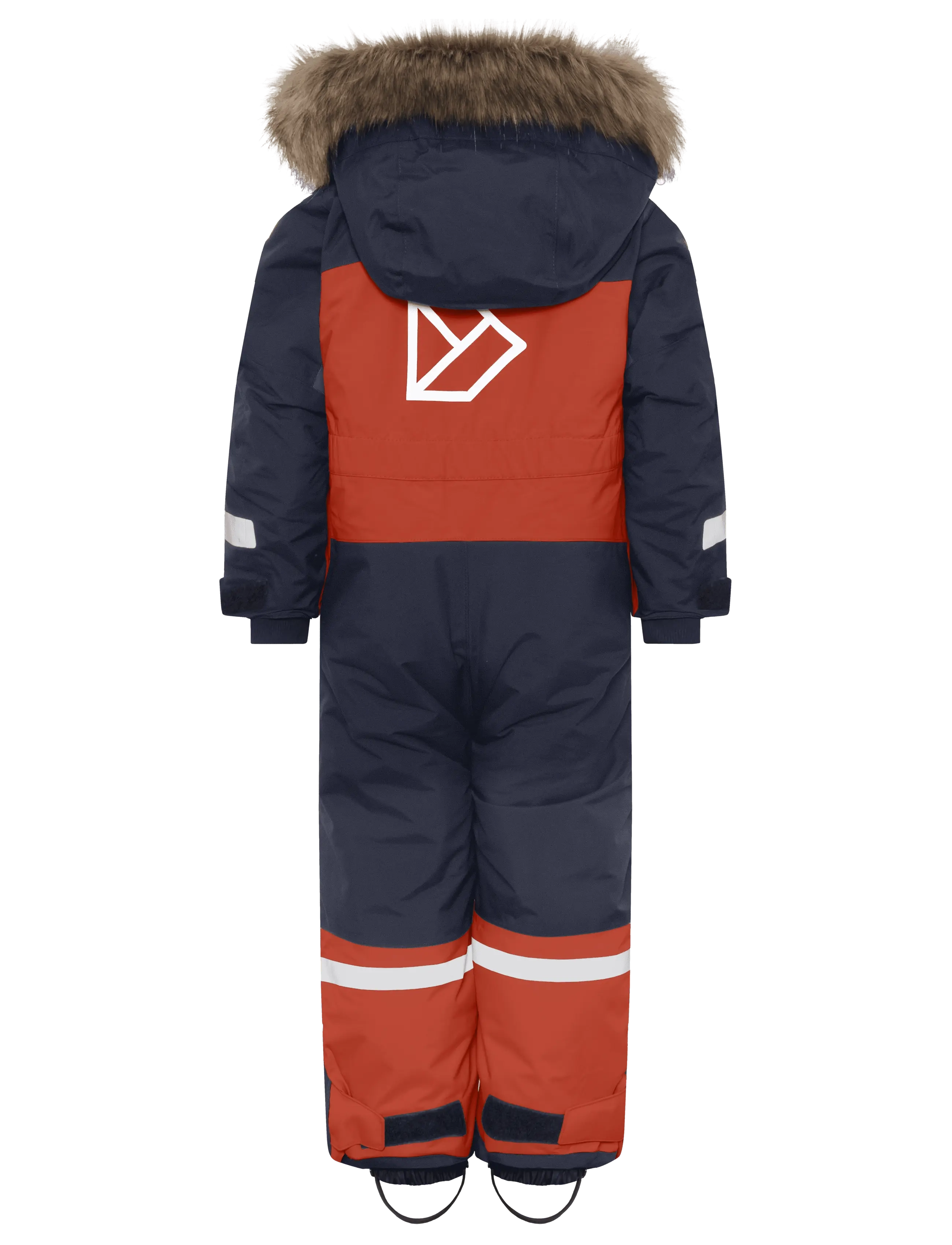 Didriksons - Bjärven Kids' Coverall - overtøj - rust - 2
