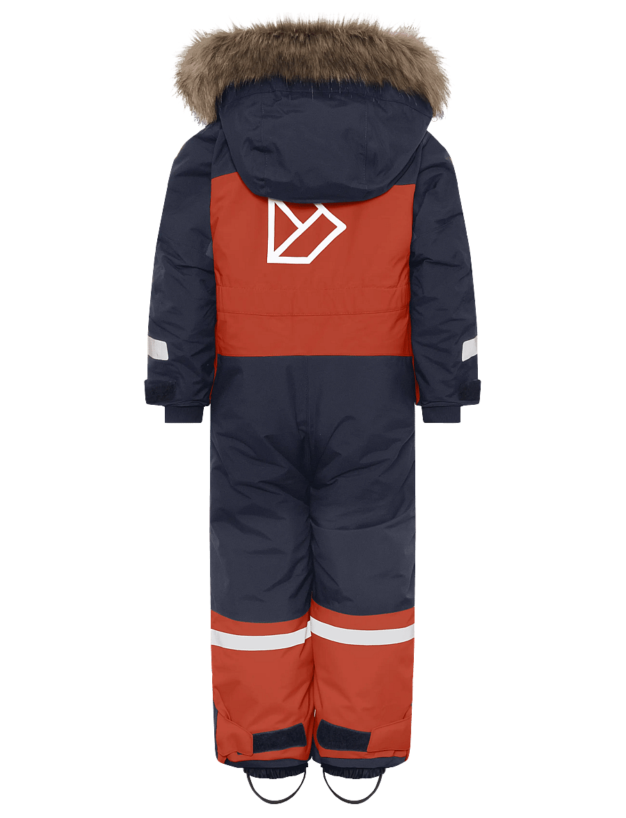 Didriksons - Bjärven Kids' Coverall - overtøj - rust - 2