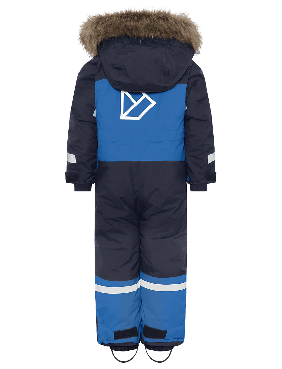Didriksons - Bjärven Kids' Coverall - outerwear - ultramarine - 2