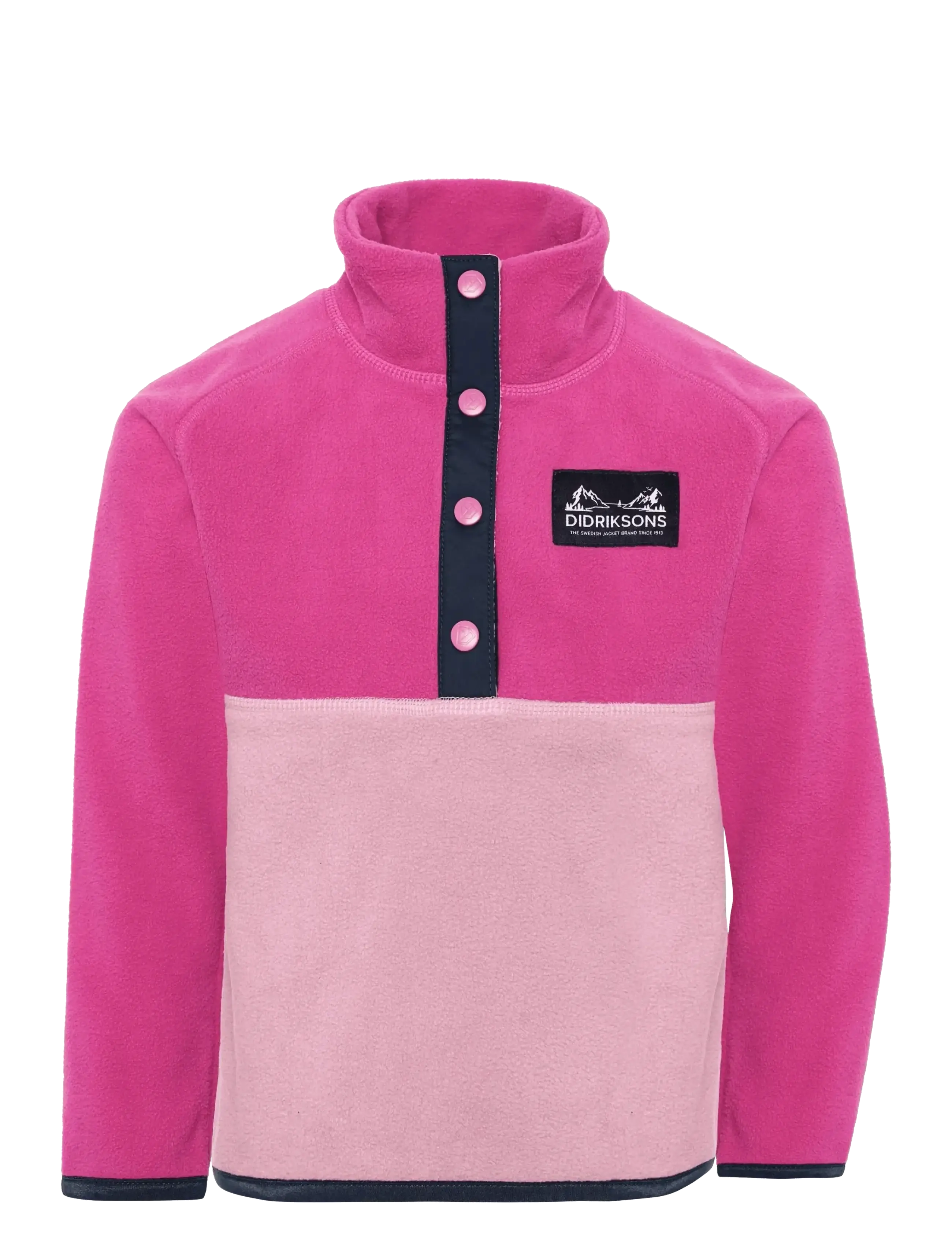 DIDRIKSONS Monte Kinder' Half Button Pink - 122 - Kinder