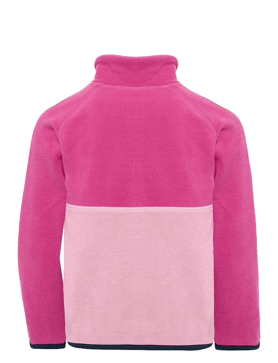 Didriksons - Monte Kids' Half Button - paksud joped - cactus pink - 2