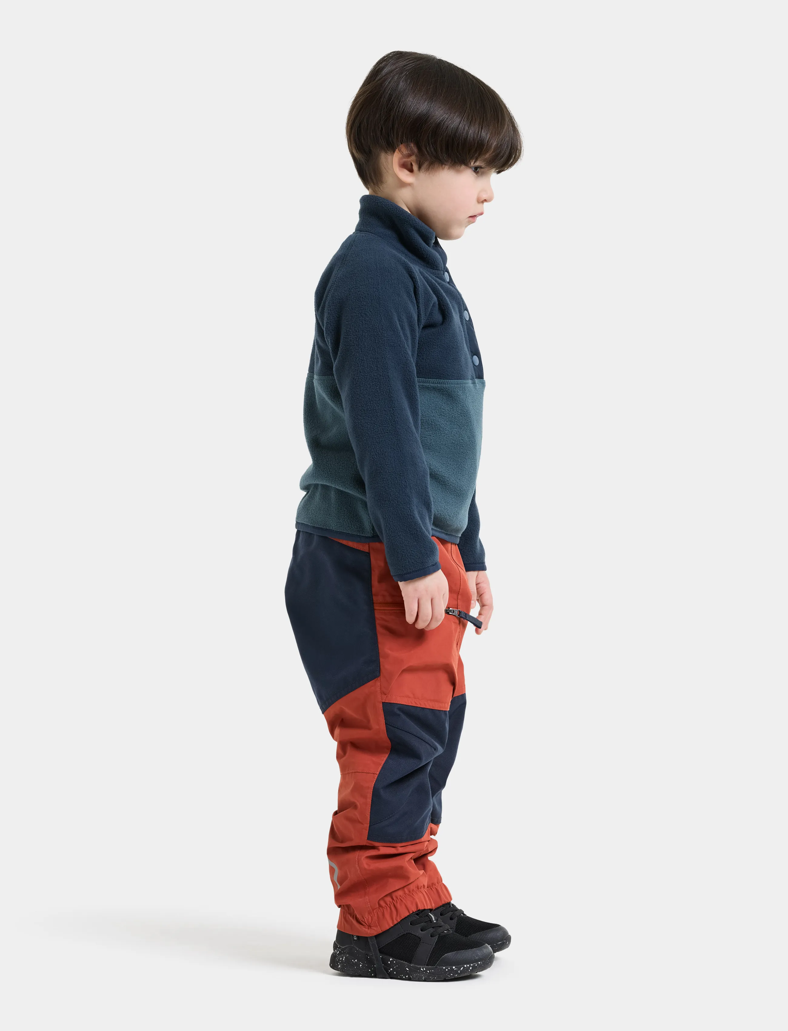 Didriksons - Monte Kids' Half Button - isolierte jacken - mountain blue - 5