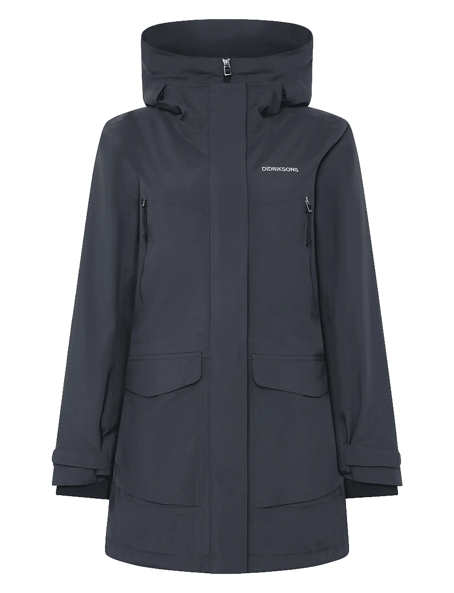 Didriksons - Felia Parka - joped - dark night blue - 1