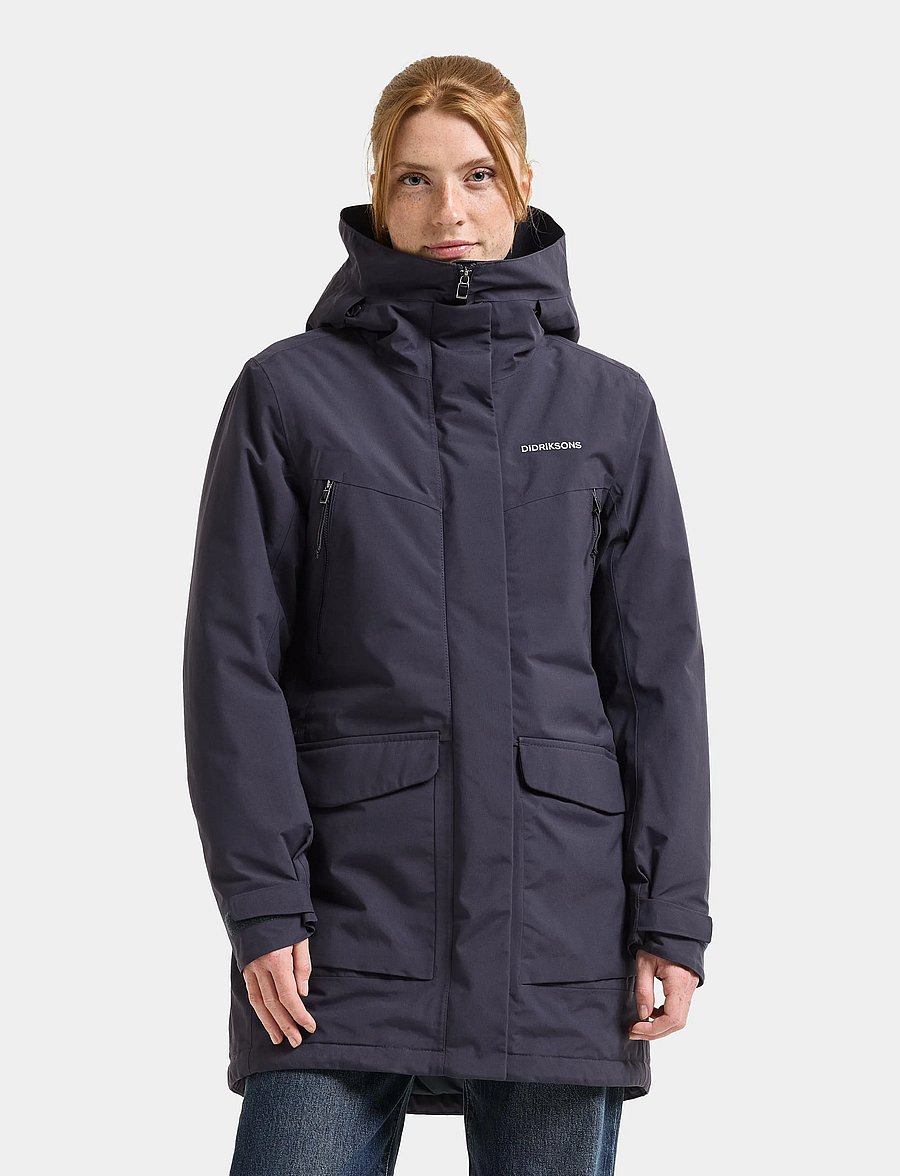 Didriksons - Felia Parka - joped - dark night blue - 0
