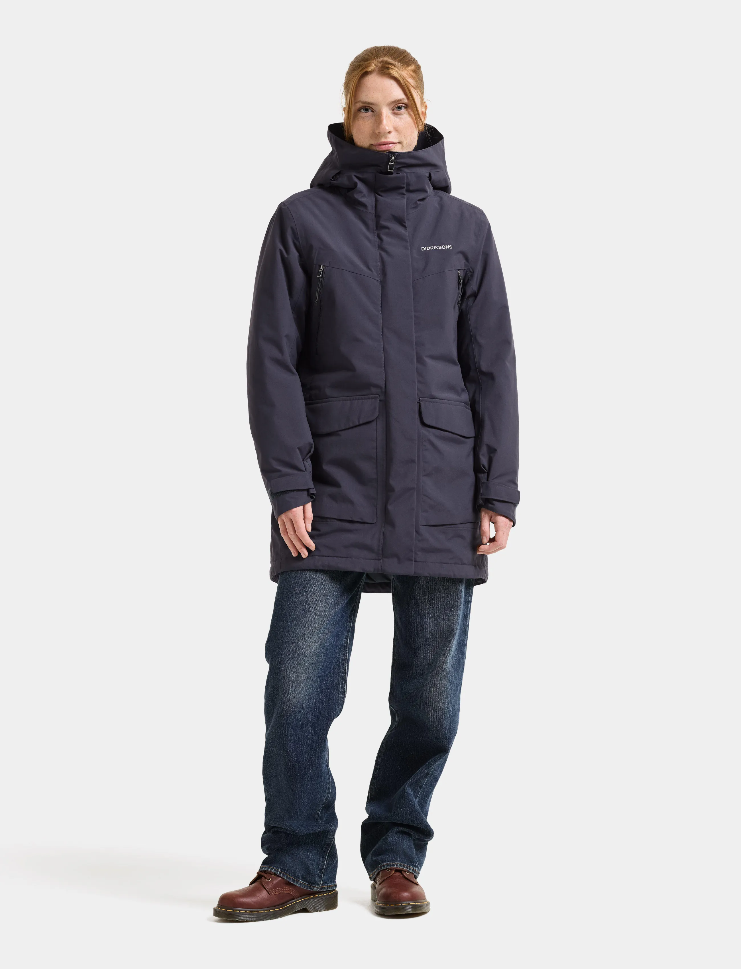 Didriksons - Felia Parka - joped - dark night blue - 3