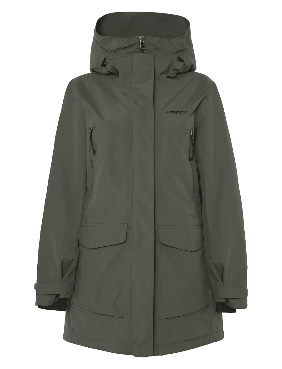 Didriksons - Felia Parka - joped - deep green - 0