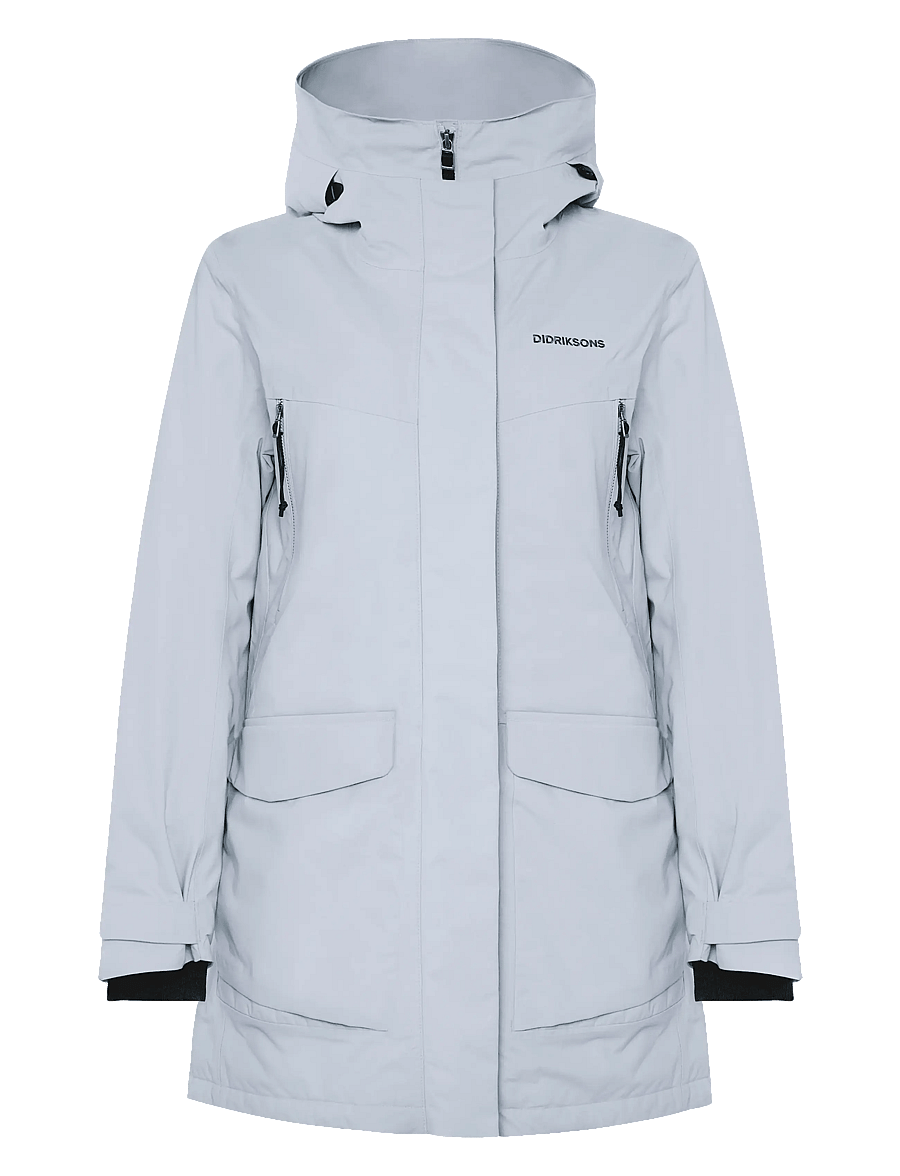 Didriksons - Felia Parka - joped - frost blue - 1