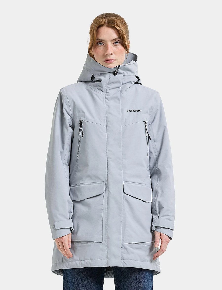Didriksons - Felia Parka - joped - frost blue - 0