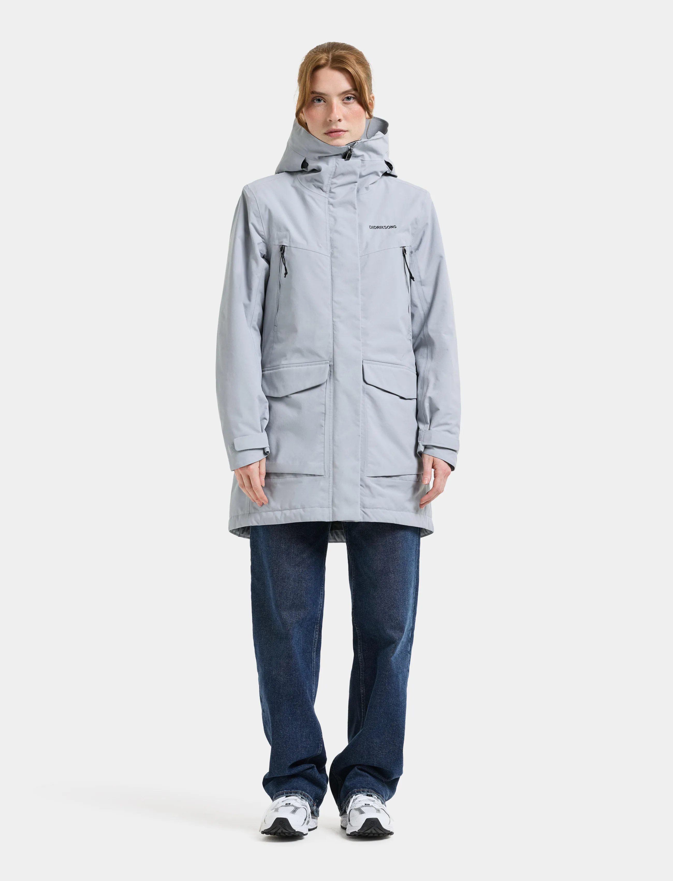 Didriksons - Felia Parka - joped - frost blue - 3