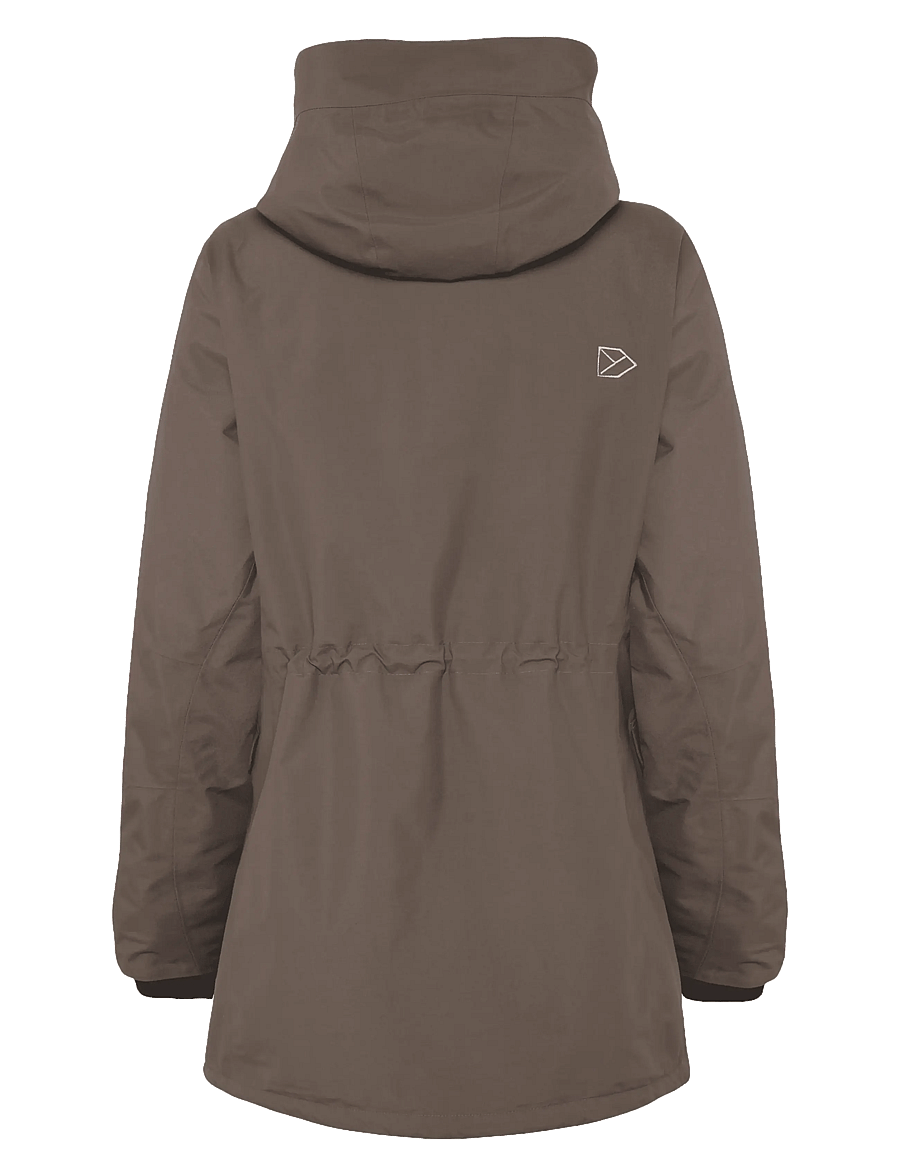 Didriksons - Felia Parka - jakker - mocha brown - 2