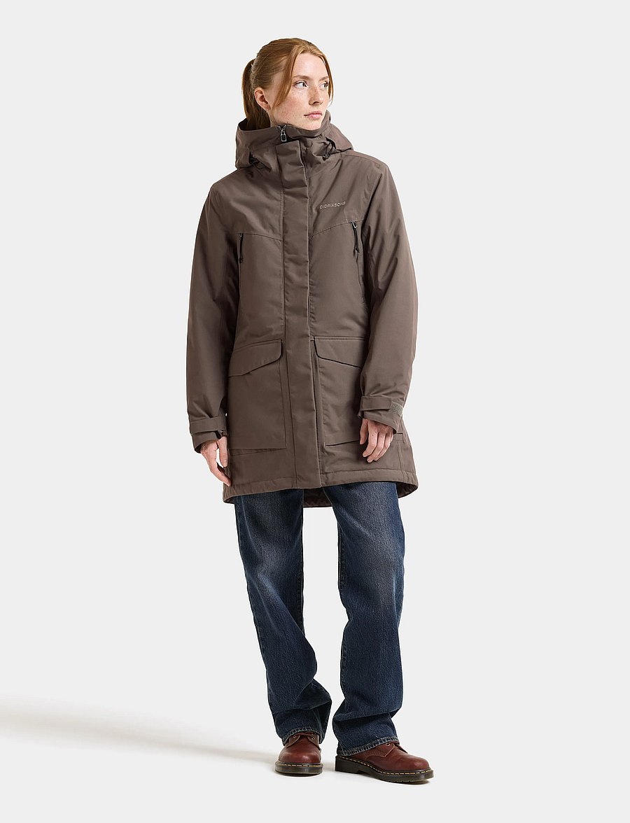 Didriksons - Felia Parka - jakker - mocha brown - 3