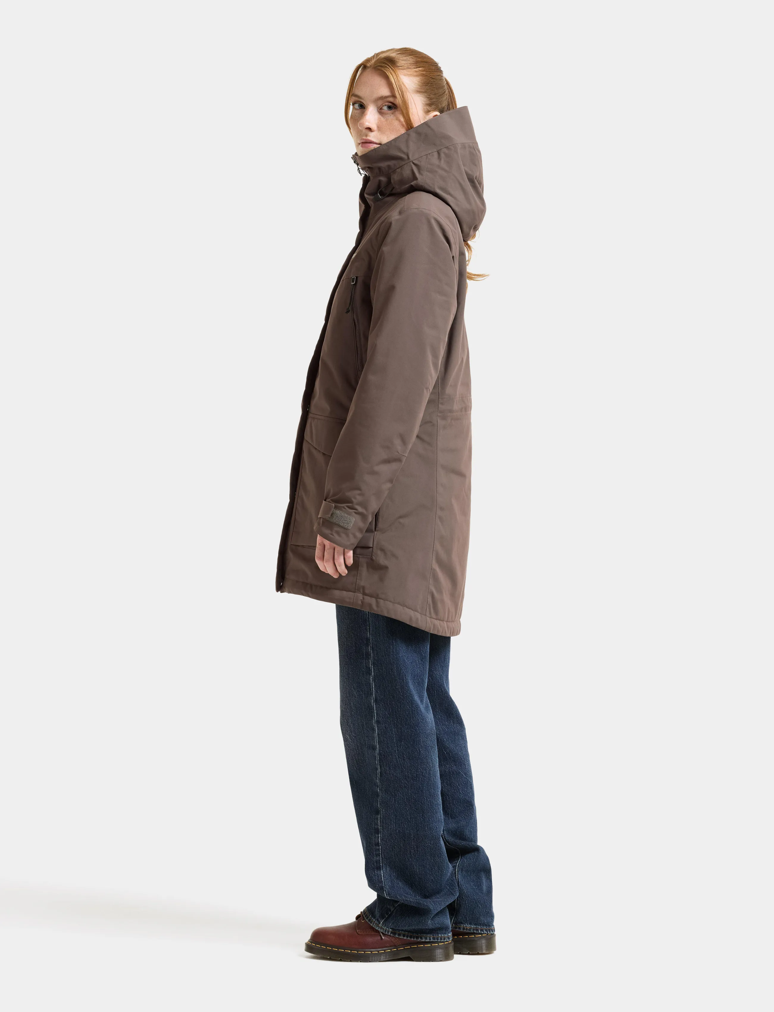 Didriksons - Felia Parka - jakker - mocha brown - 5