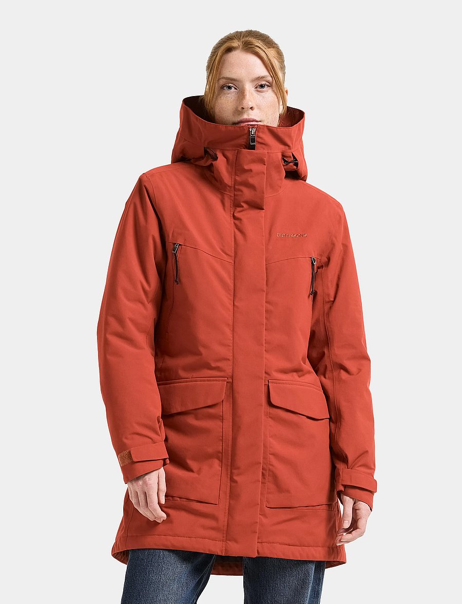 Didriksons - Felia Parka - joped - rust - 0