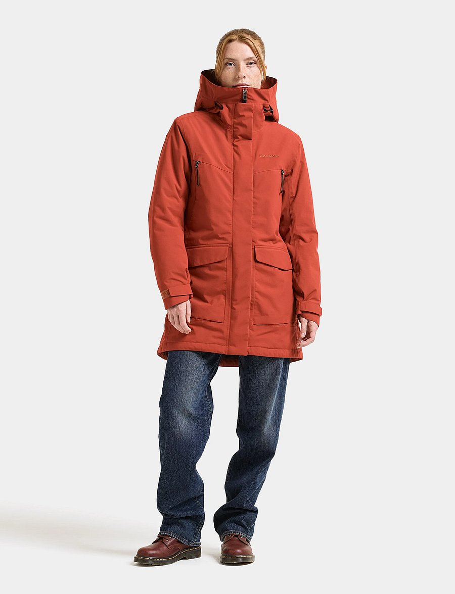 Didriksons - Felia Parka - joped - rust - 3
