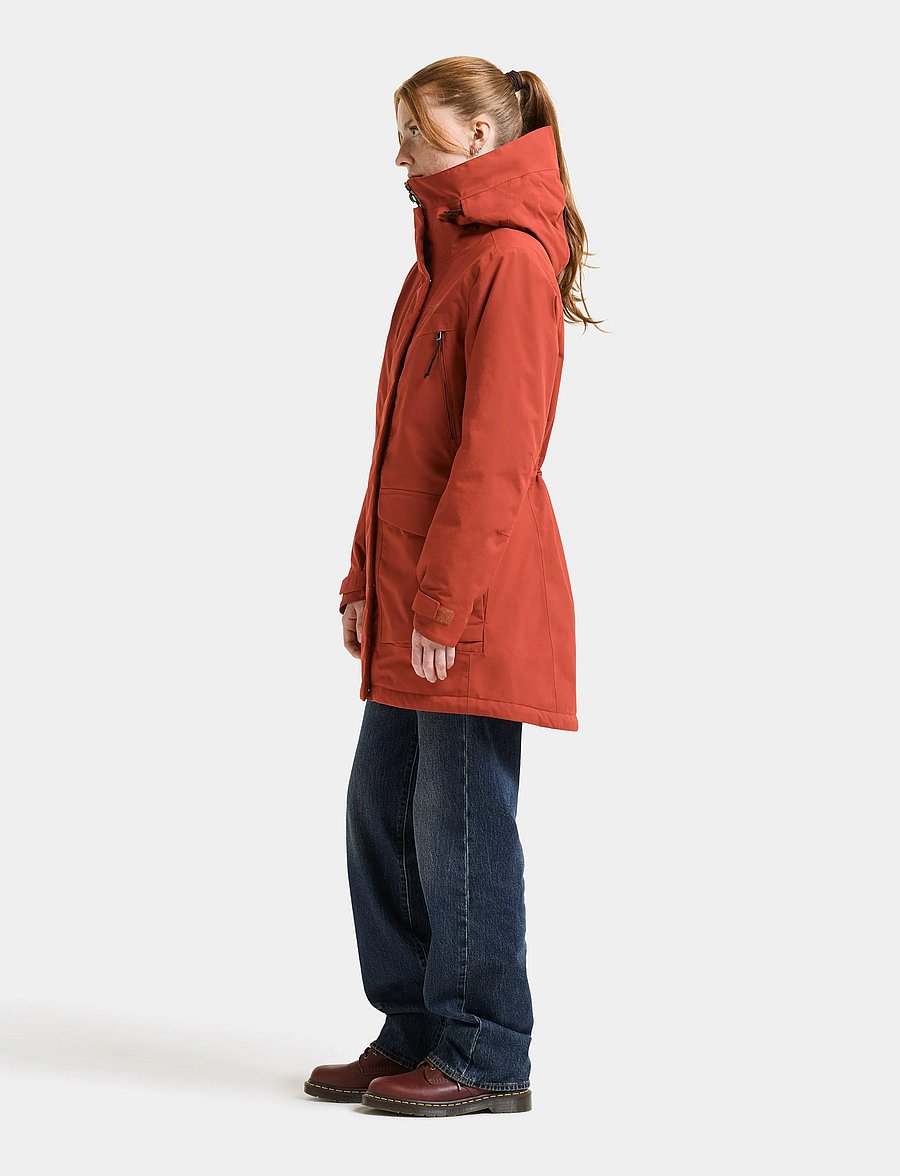 Didriksons - Felia Parka - joped - rust - 5