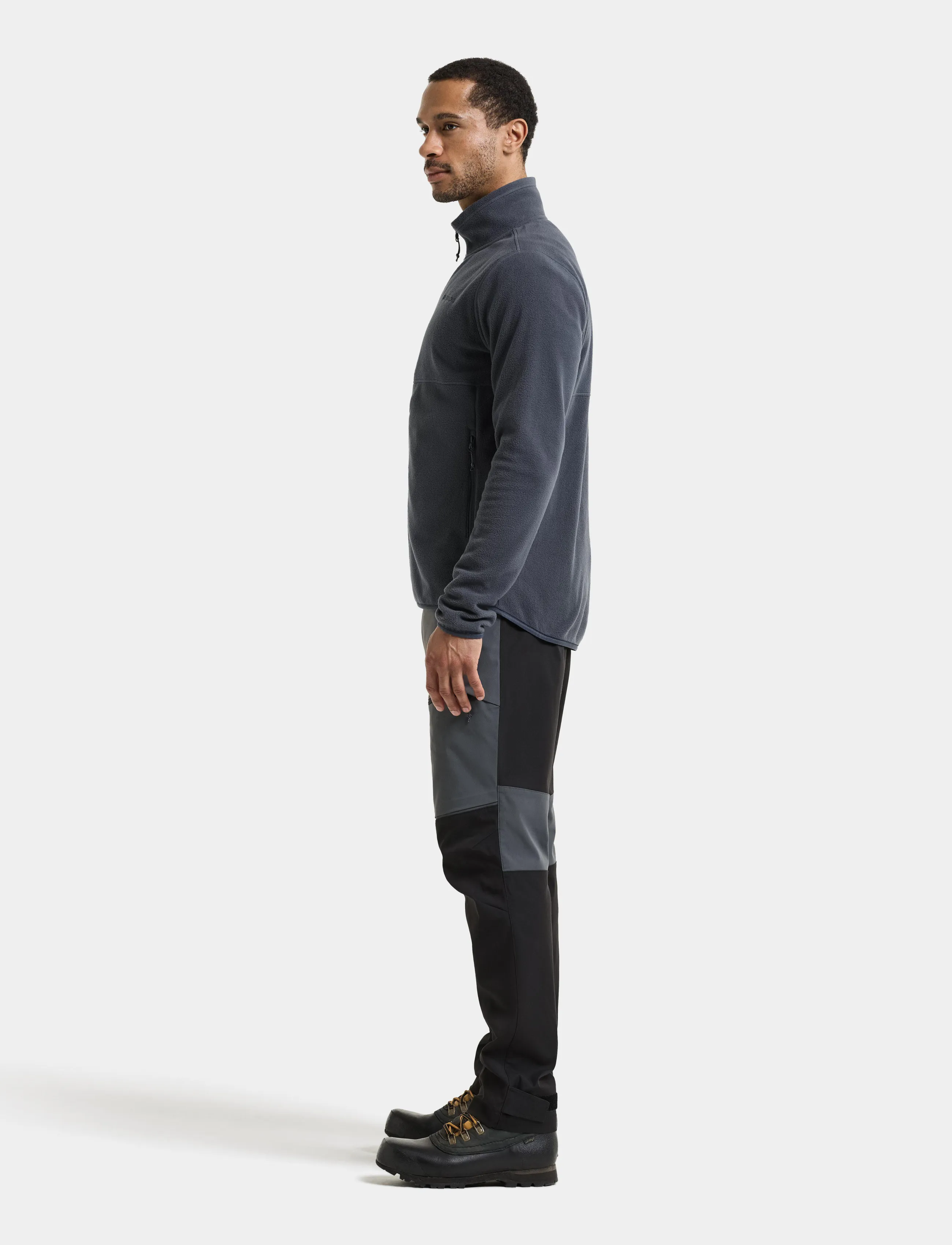 Didriksons - Vito Full-Zip - fleece og mellemlag - sleepy blue - 5