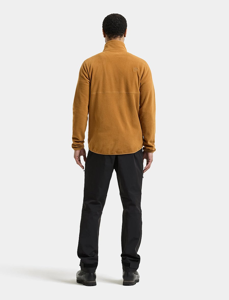 Didriksons - Vito Full-Zip - fleece og mellemlag - spice brown - 3