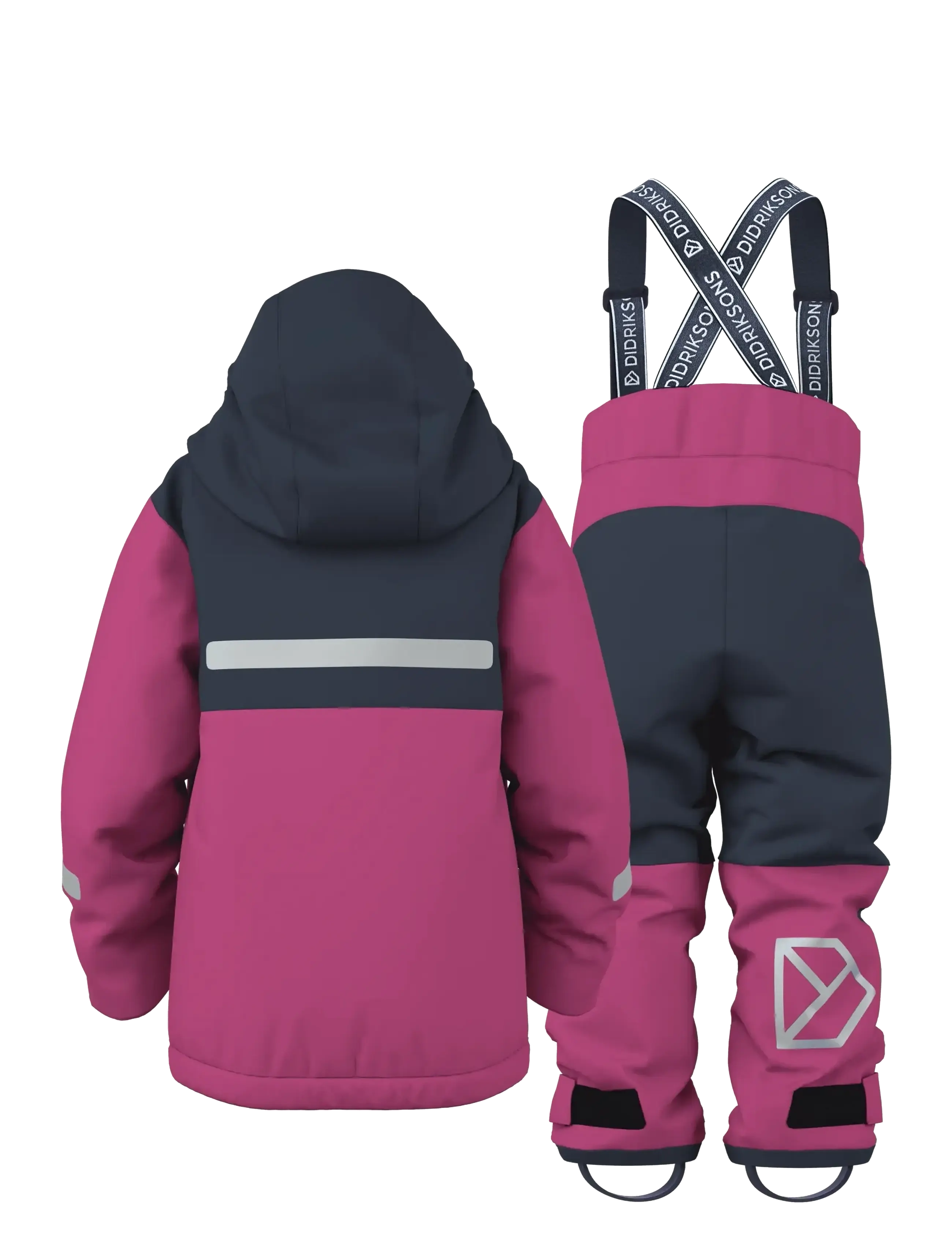 Didriksons - Skare Kids' Set - overtøj - cactus pink - 2