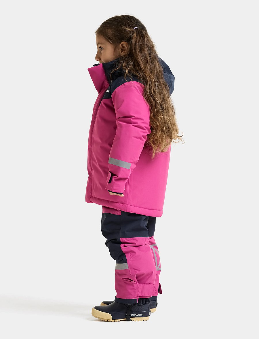 Didriksons - Skare Kids' Set - Õueriided - cactus pink - 5
