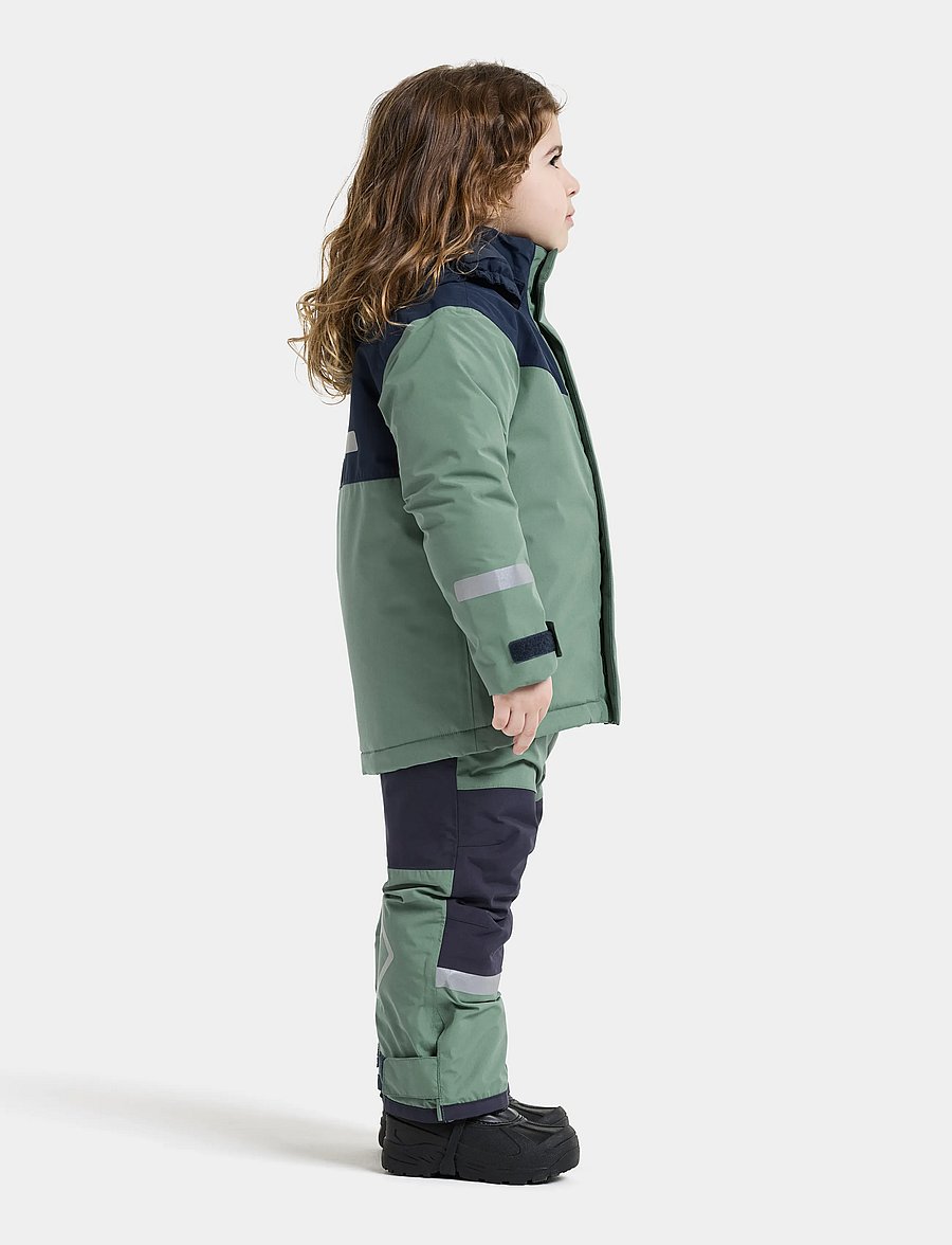 Didriksons - Skare Kids' Set - dark moss - 5