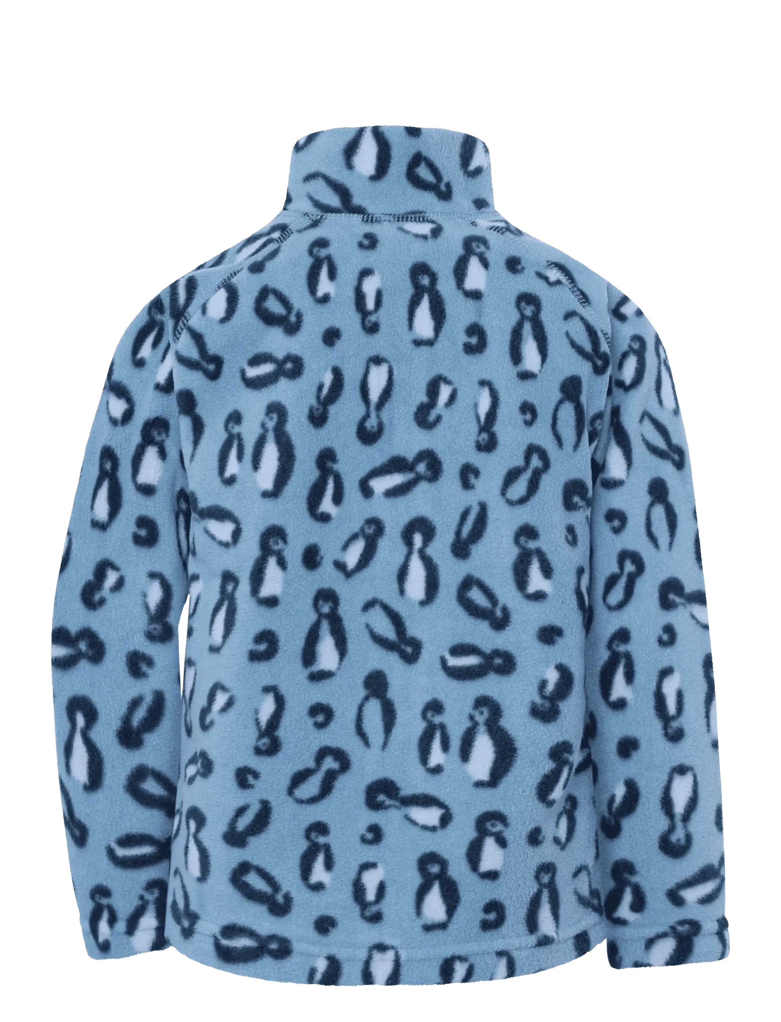 Didriksons - Monte Printed Kids' Full-Zip - isolierte jacken - penguino blue - 2