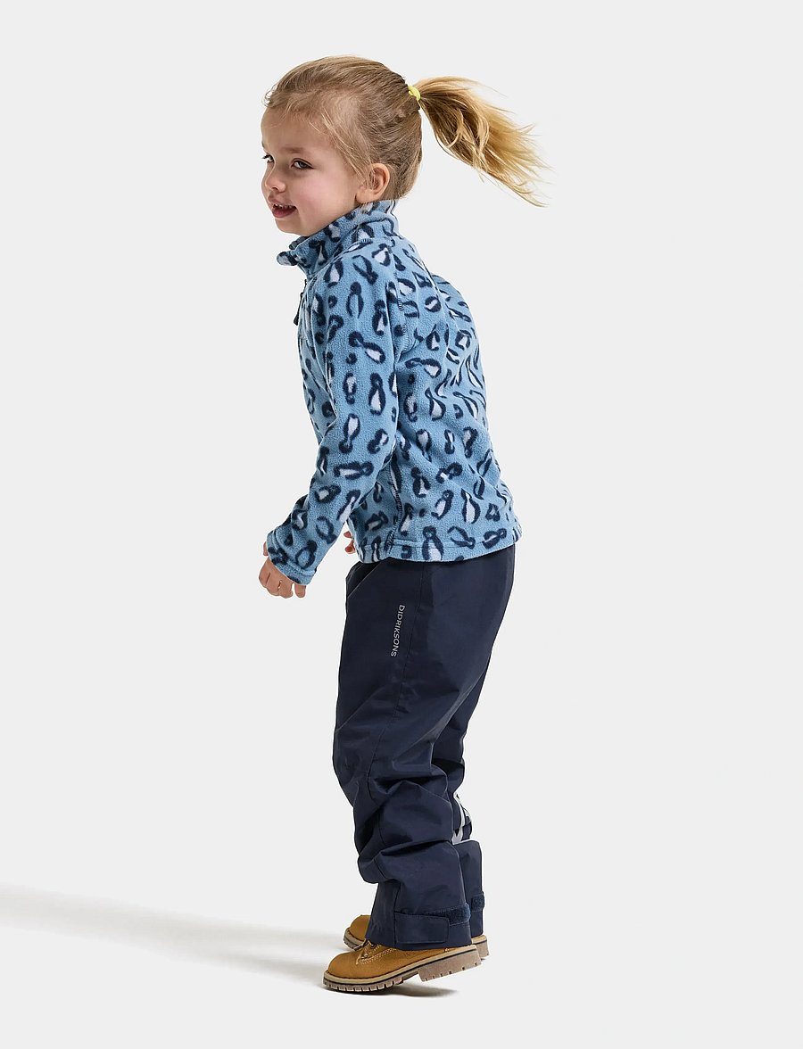 Didriksons - Monte Printed Kids' Full-Zip - isolierte jacken - penguino blue - 5