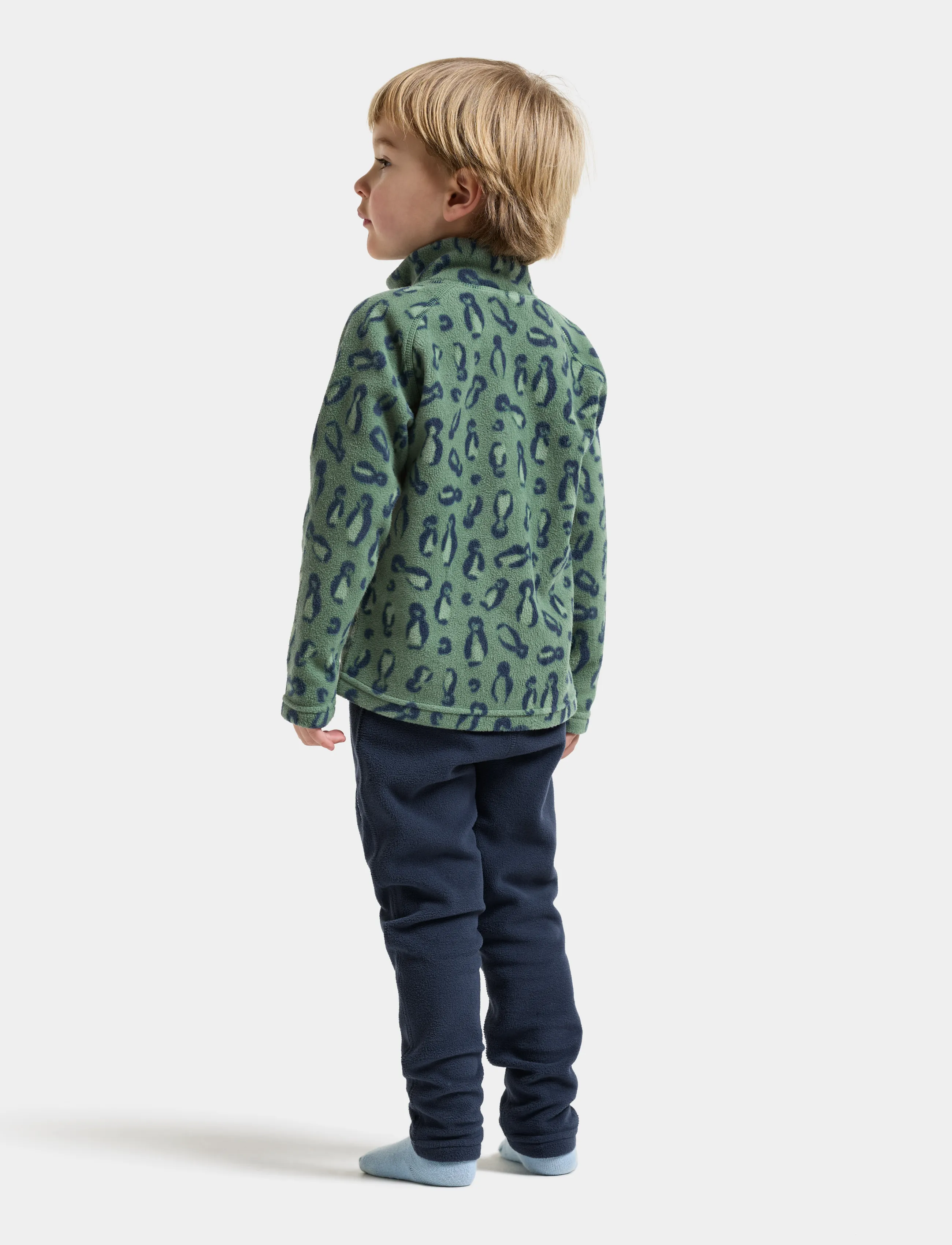 Didriksons - Monte Printed Kids' Full-Zip - isolierte jacken - penguino green - 5