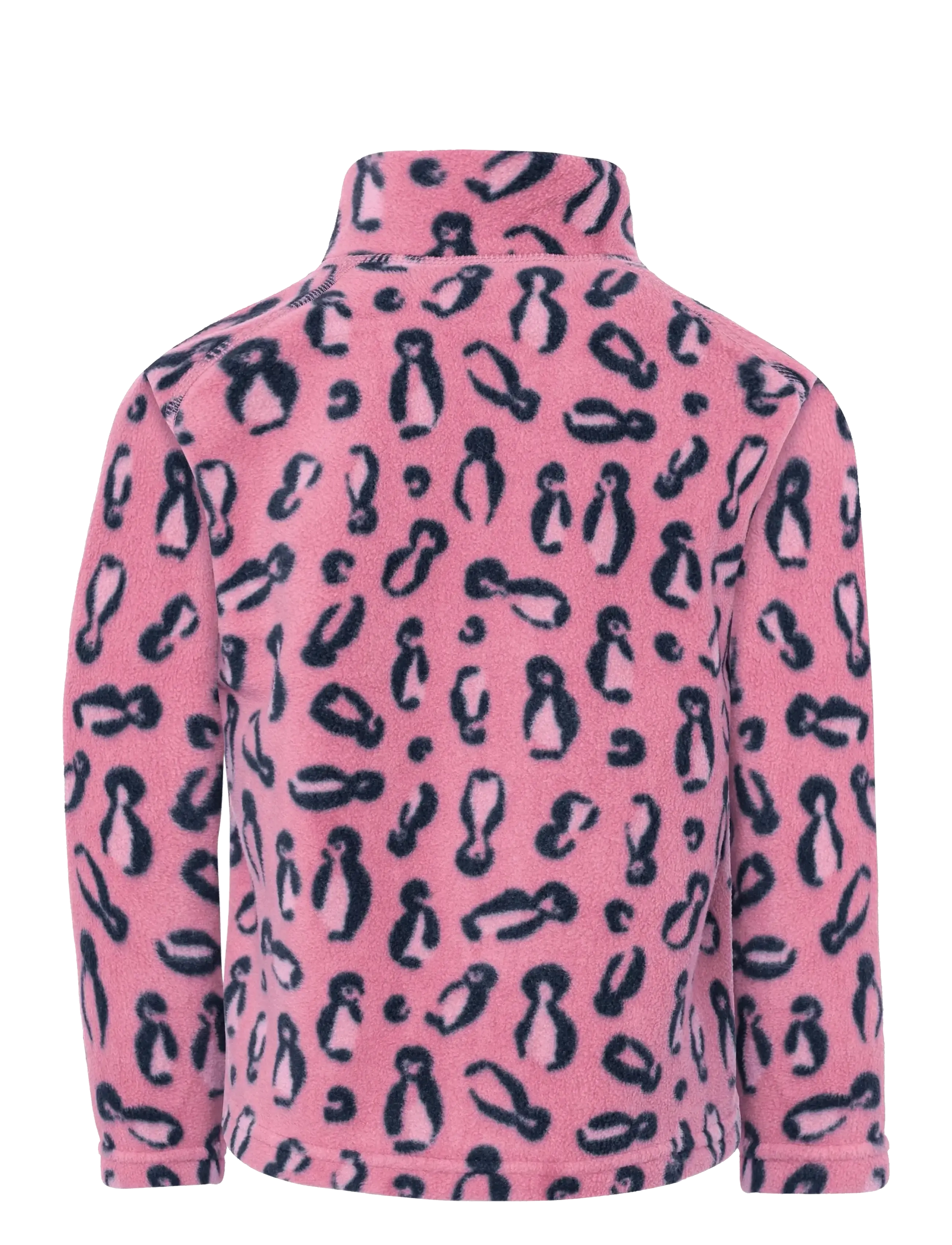 Didriksons - Monte Printed Kids' Full-Zip - paksud joped - penguino pink - 2