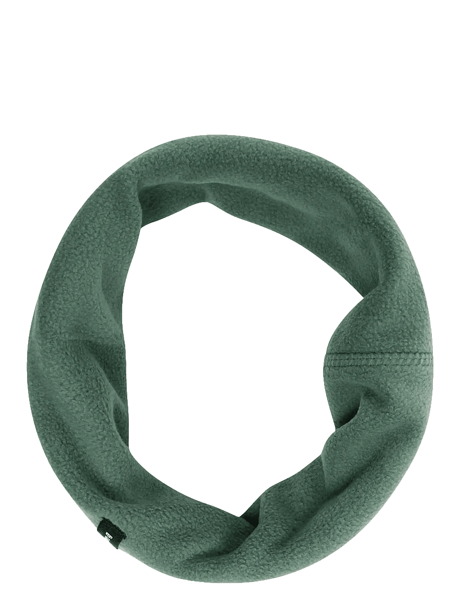 Didriksons - Monte Kids' Neckwarmer - torusallid - dark moss - 1