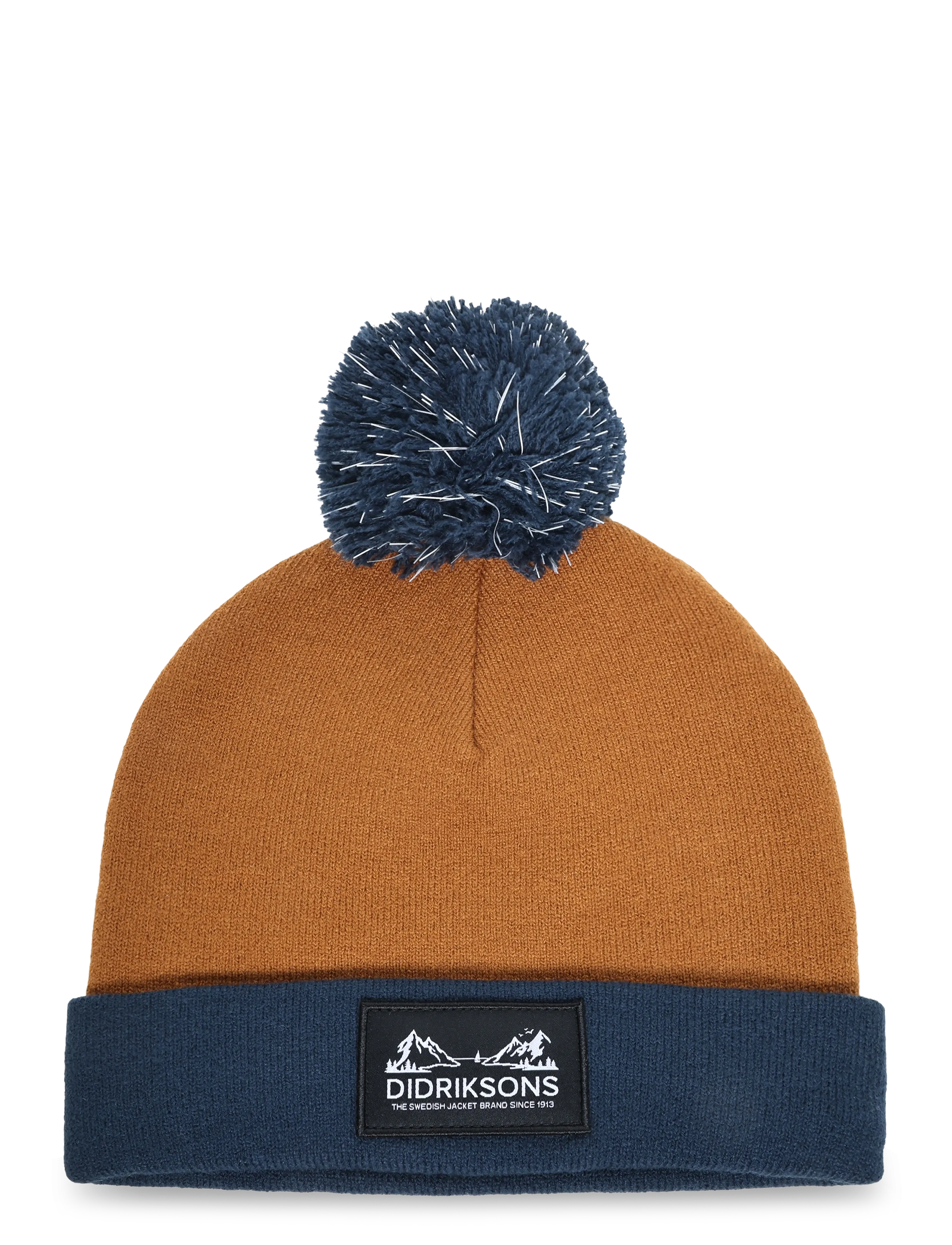 Didriksons Aspen Kids' Beanie - Aksessuaarid - ALMOND TREE / brown