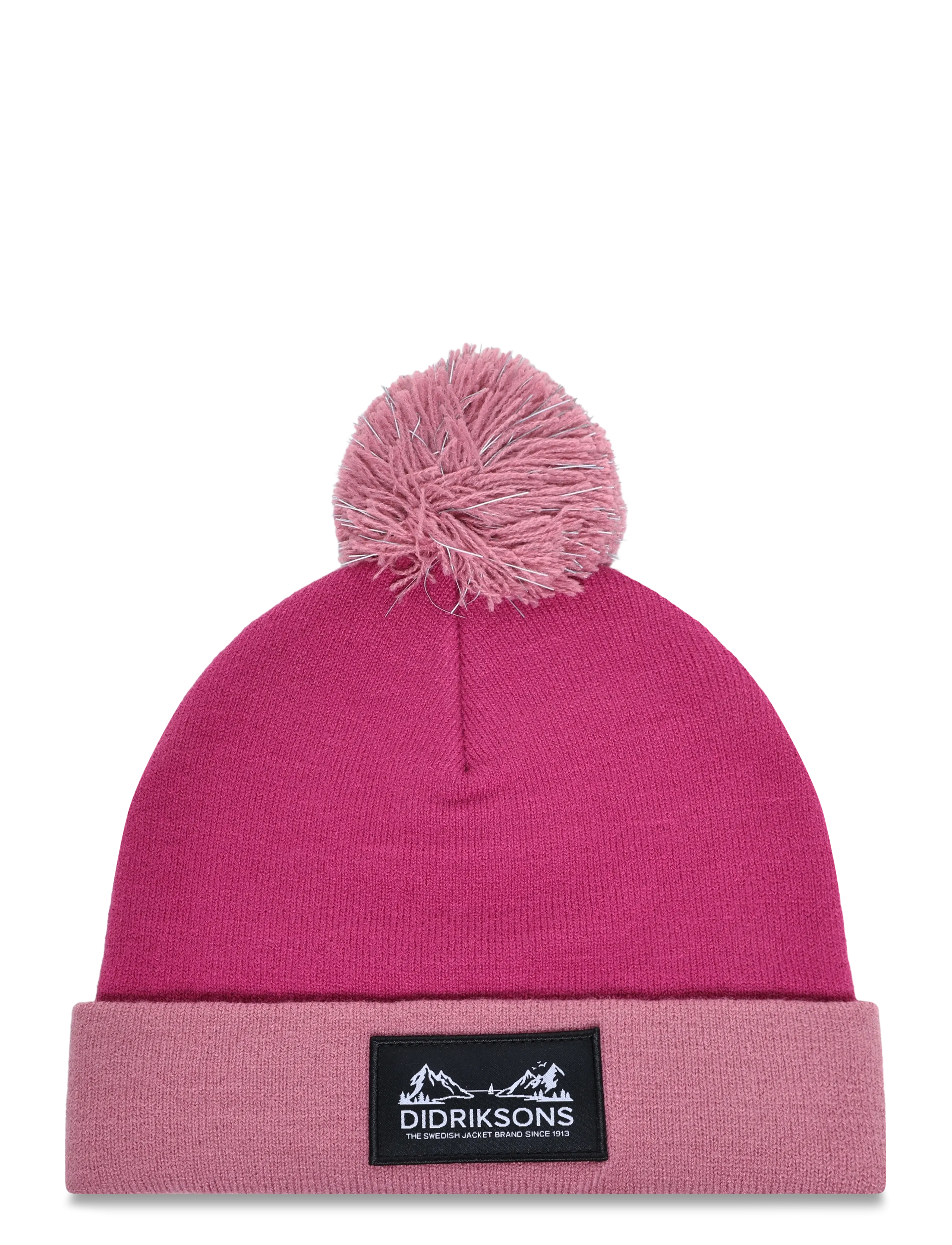 DIDRIKSONS Aspen Kinder' Pudelmütze Pink - 52/54 - Kinder