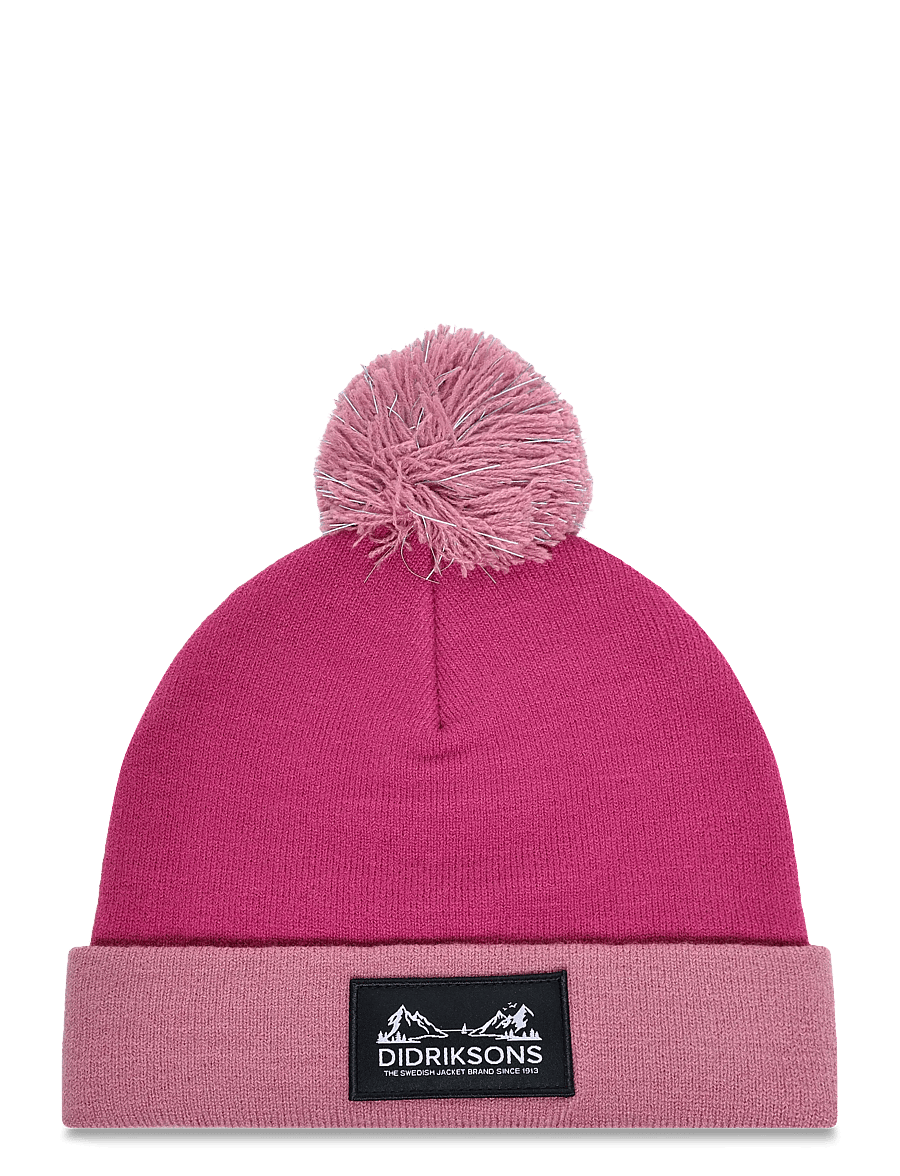 Didriksons - Aspen Kids' Beanie - beanie mütsid - cactus pink - 1