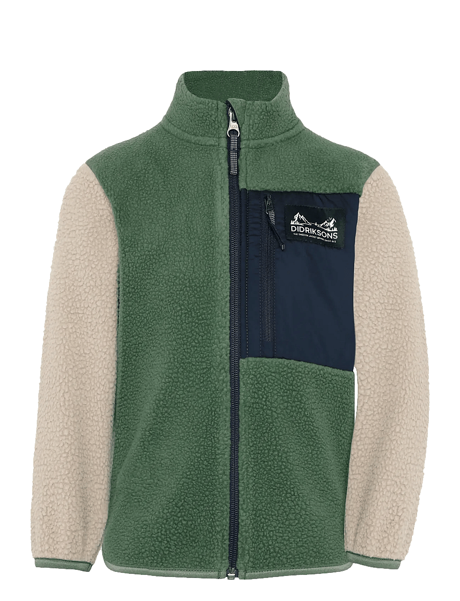 Didriksons - Anten Kids' Full-Zip - paksud joped - beach beige - 1