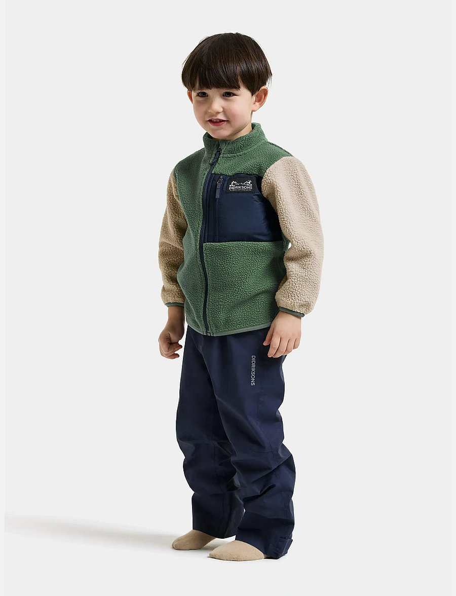 Didriksons - Anten Kids' Full-Zip - paksud joped - beach beige - 3