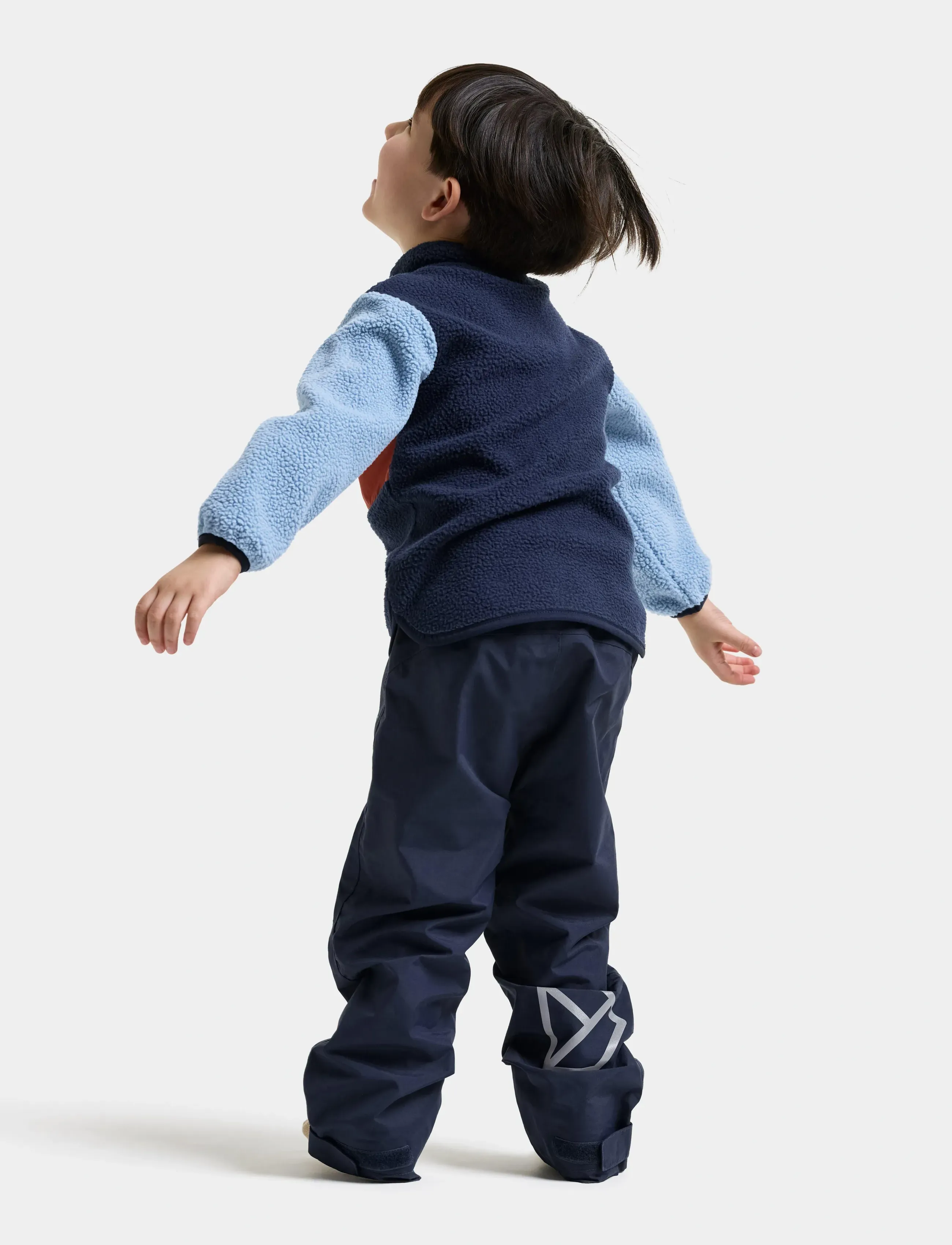Didriksons - Anten Kids' Full-Zip - winter blue - 4