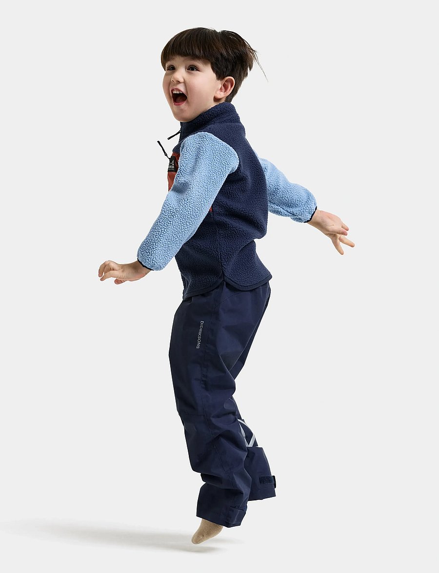 Didriksons - Anten Kids' Full-Zip - winter blue - 5