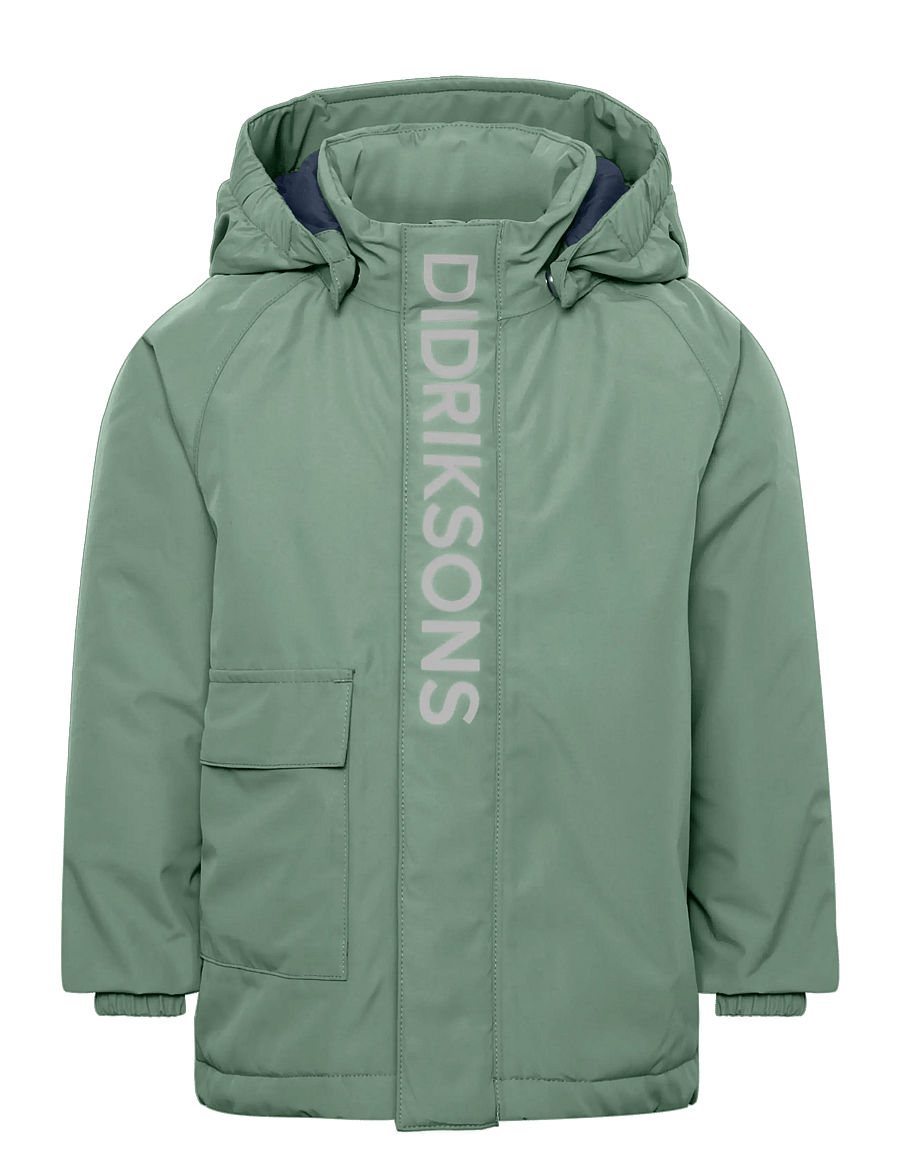 Didriksons - Talvi Kids' Jacket - skijakker - dark moss - 1