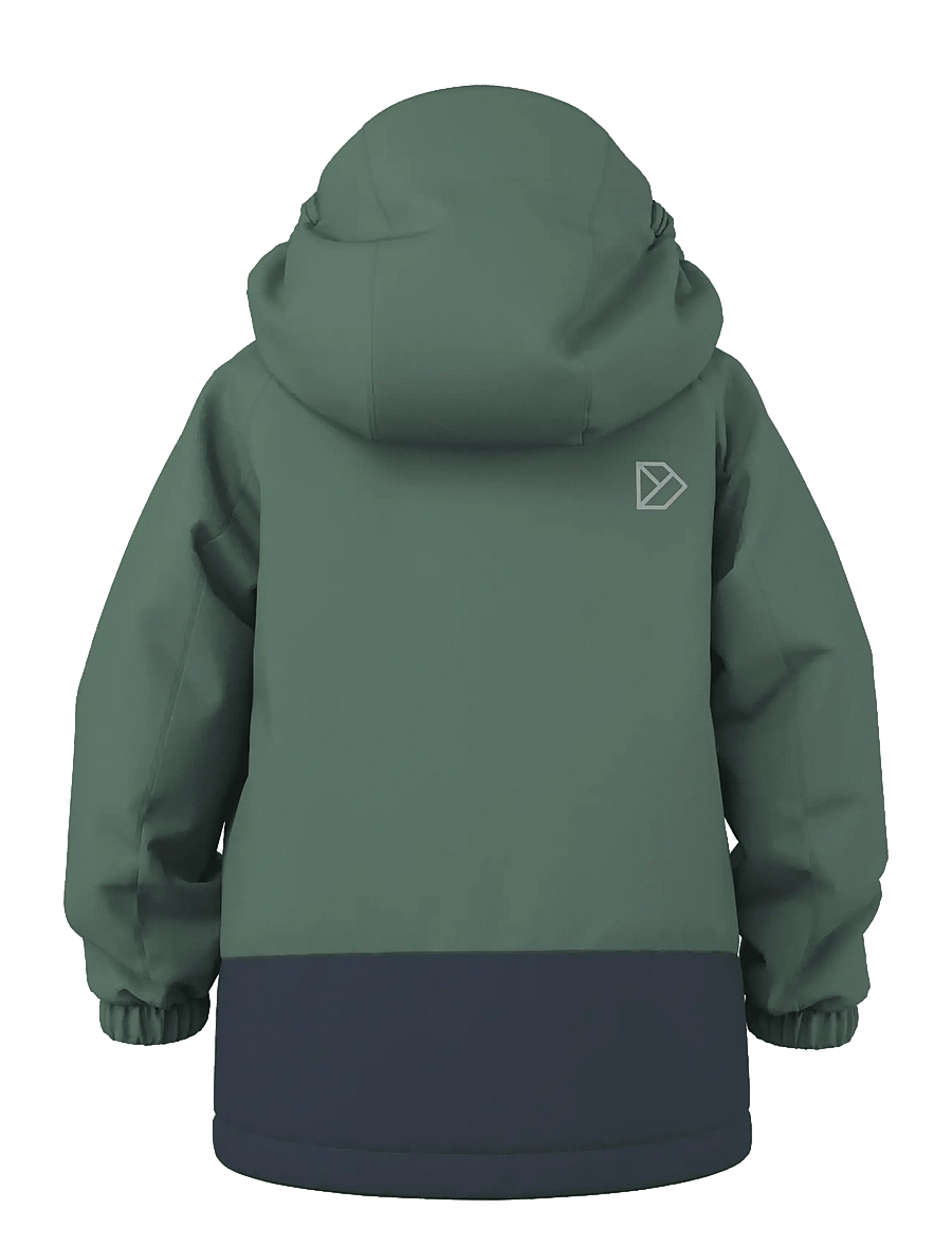 Didriksons - Talvi Kids' Jacket - skijakker - dark moss - 2