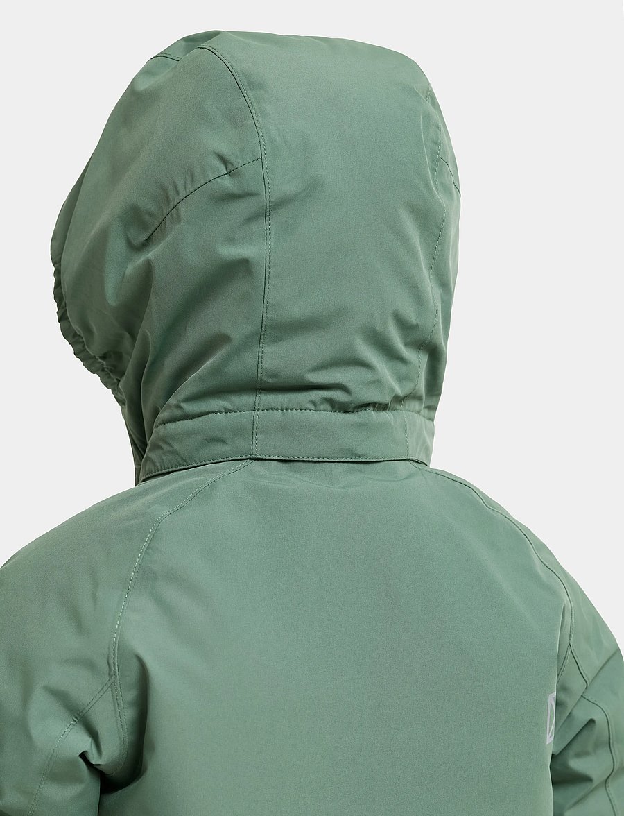 Didriksons - Talvi Kids' Jacket - skijakker - dark moss - 5