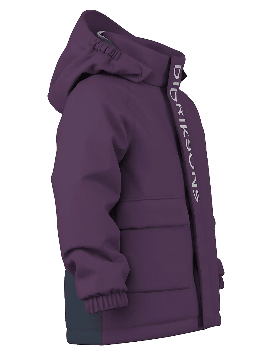 Didriksons - Talvi Kids' Jacket - northen purple - 3