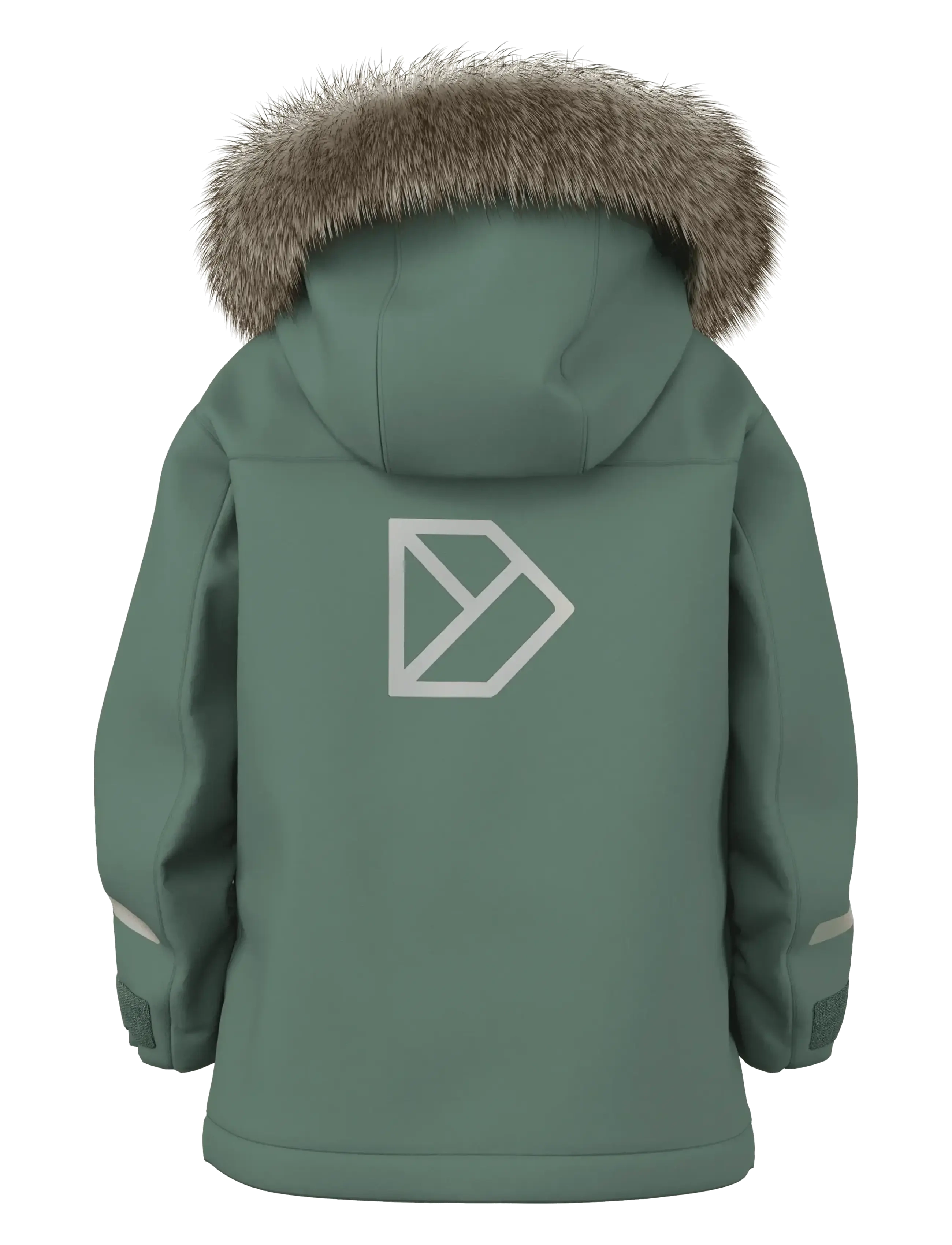 Didriksons - Bjärven Kids' Parka - dark moss - 2