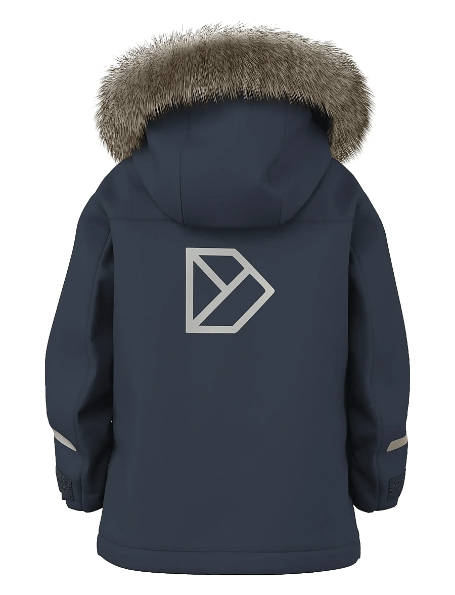 Didriksons - Bjärven Kids' Parka - navy - 2