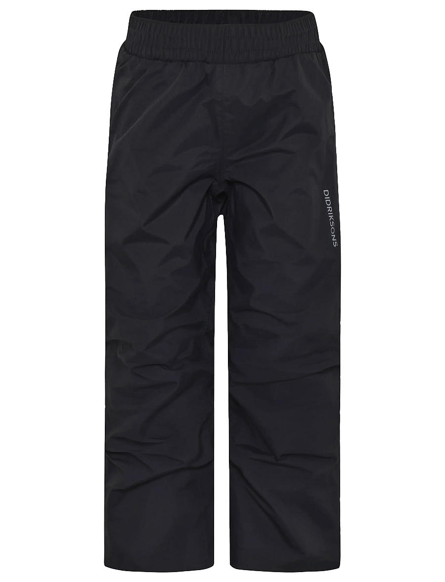 Didriksons - Avan Kids' Pants - tuule- ja veekindlad püksid - black - 1