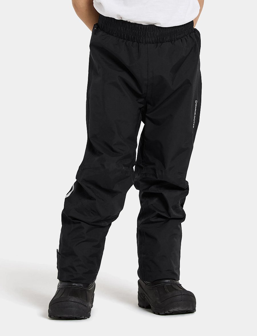 Didriksons - Avan Kids' Pants - tuule- ja veekindlad püksid - black - 0