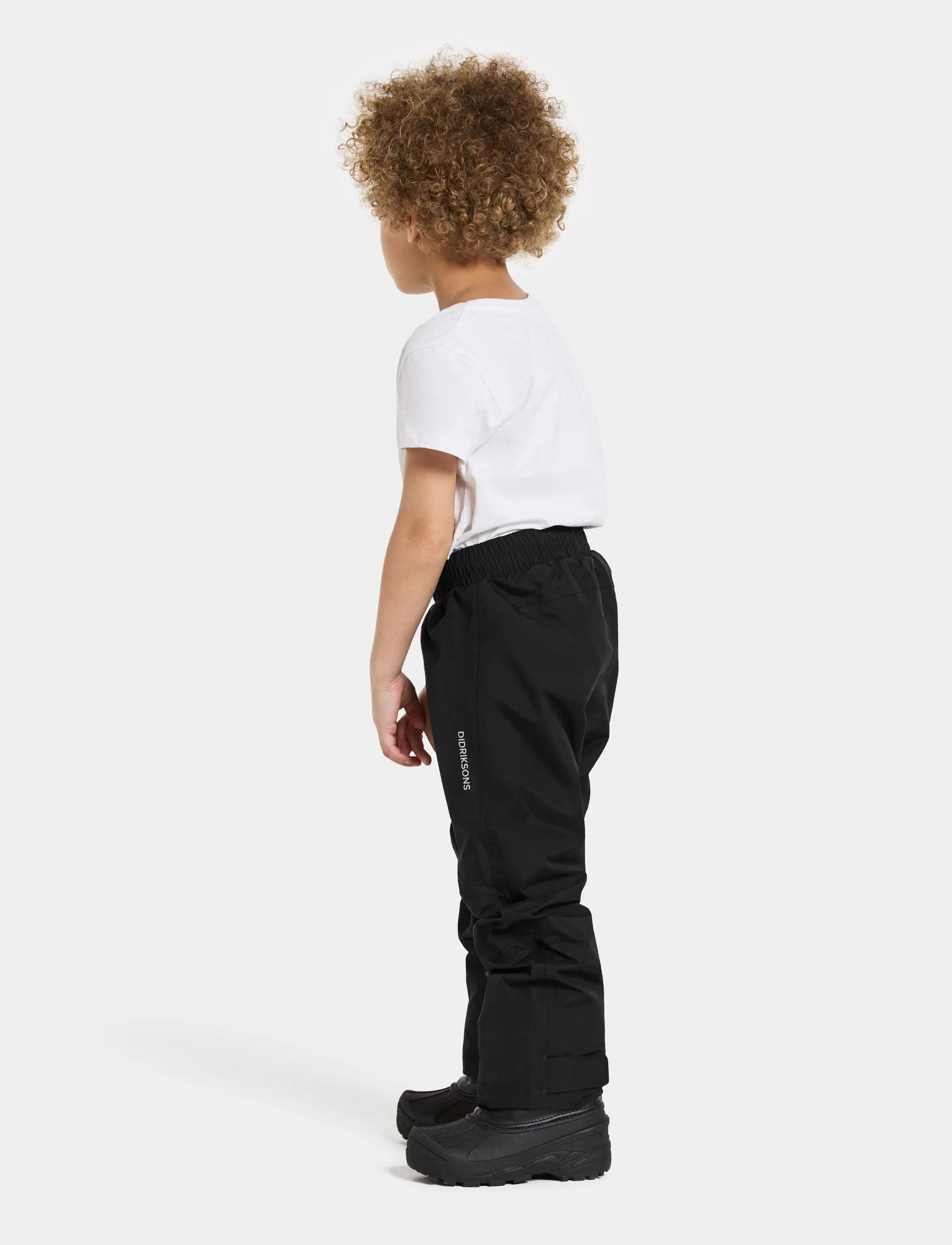 Didriksons - Avan Kids' Pants - tuule- ja veekindlad püksid - black - 4