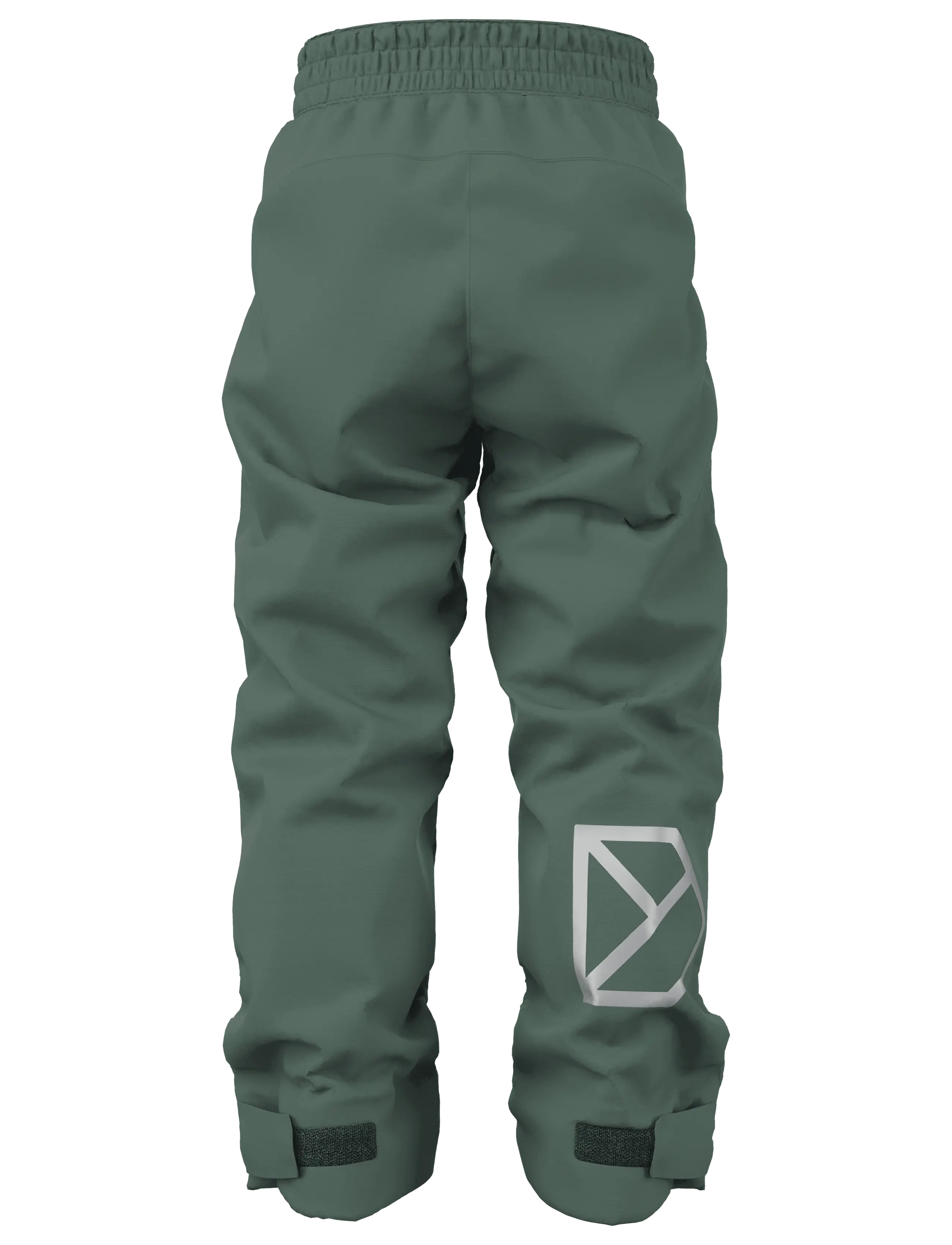Didriksons - Avan Kids' Pants - tuule- ja veekindlad püksid - dark moss - 2