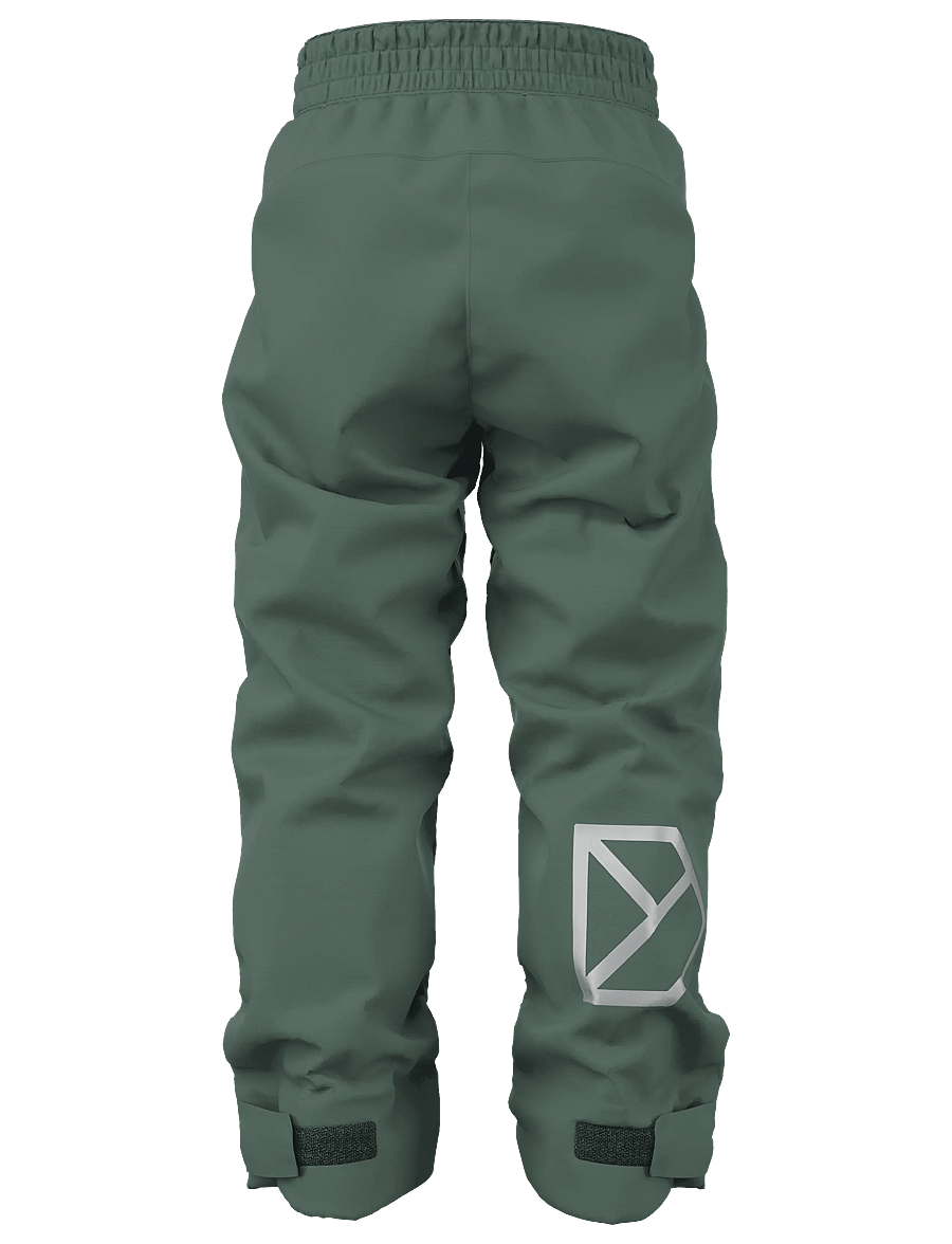 Didriksons - Avan Kids' Pants - tuule- ja veekindlad püksid - dark moss - 2
