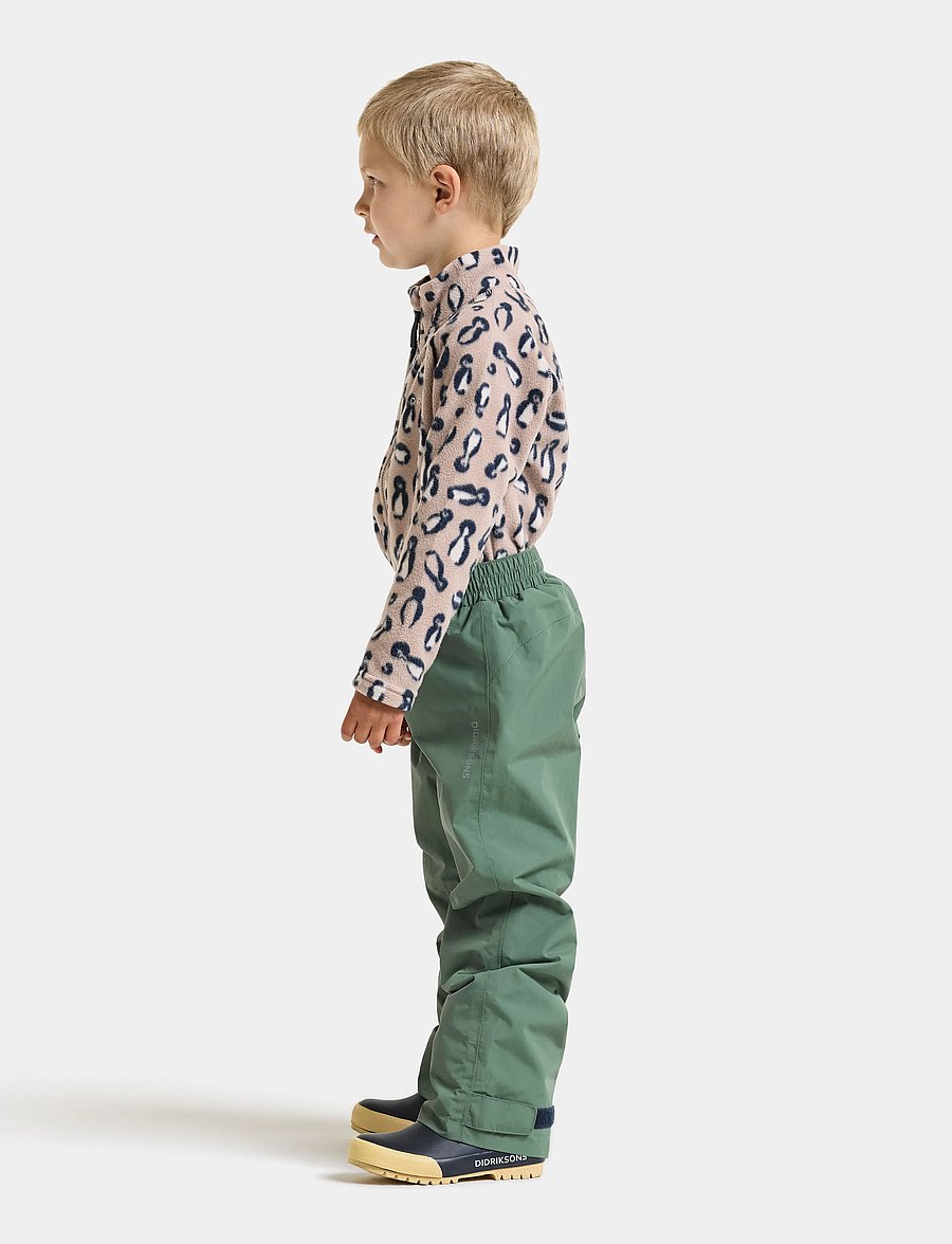 Didriksons - Avan Kids' Pants - tuule- ja veekindlad püksid - dark moss - 5