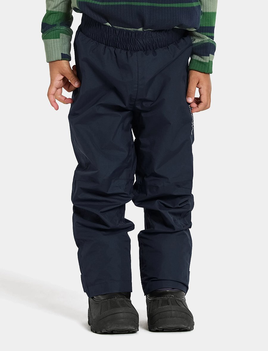 Didriksons - Avan Kids' Pants - tuule- ja veekindlad püksid - navy - 0