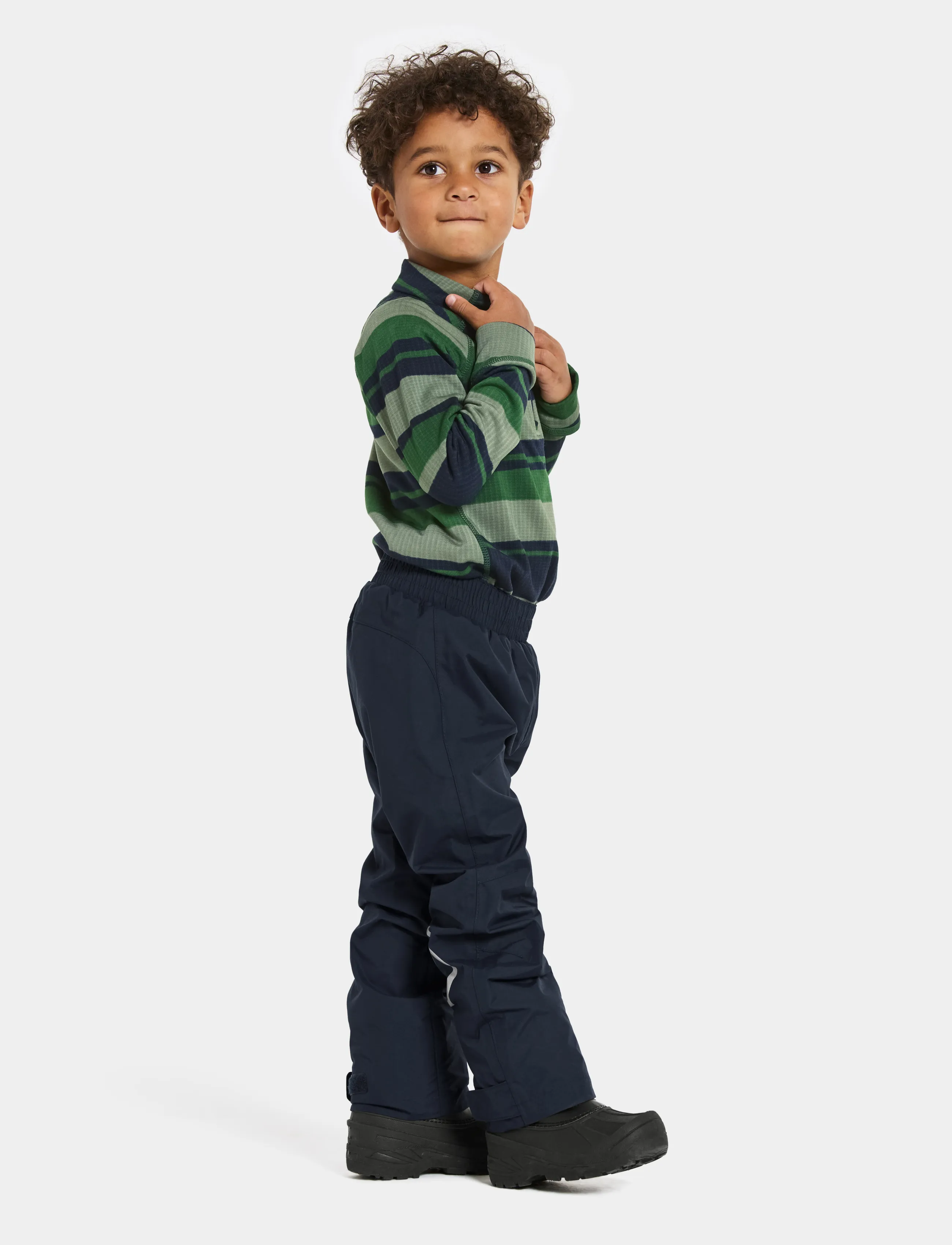Didriksons - Avan Kids' Pants - tuule- ja veekindlad püksid - navy - 5